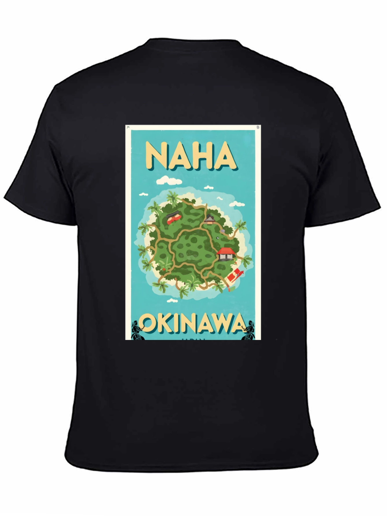 Naha Okinawa Graphic T-Shirt
