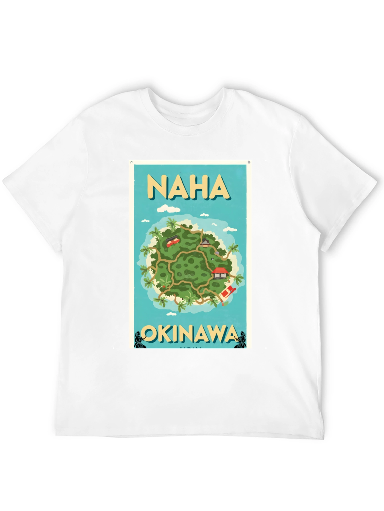 Naha Okinawa Graphic T-Shirt