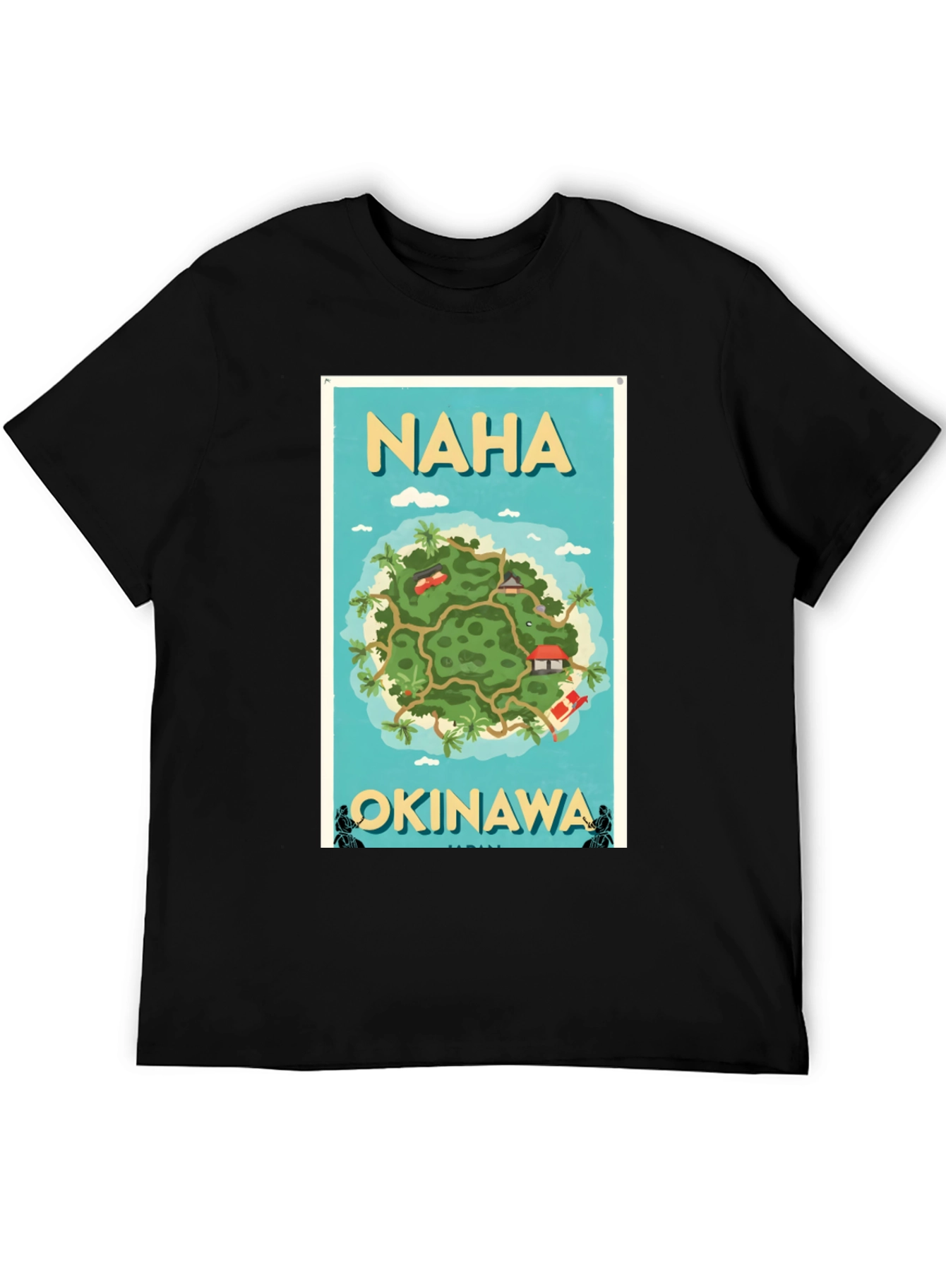 Naha Okinawa Graphic T-Shirt