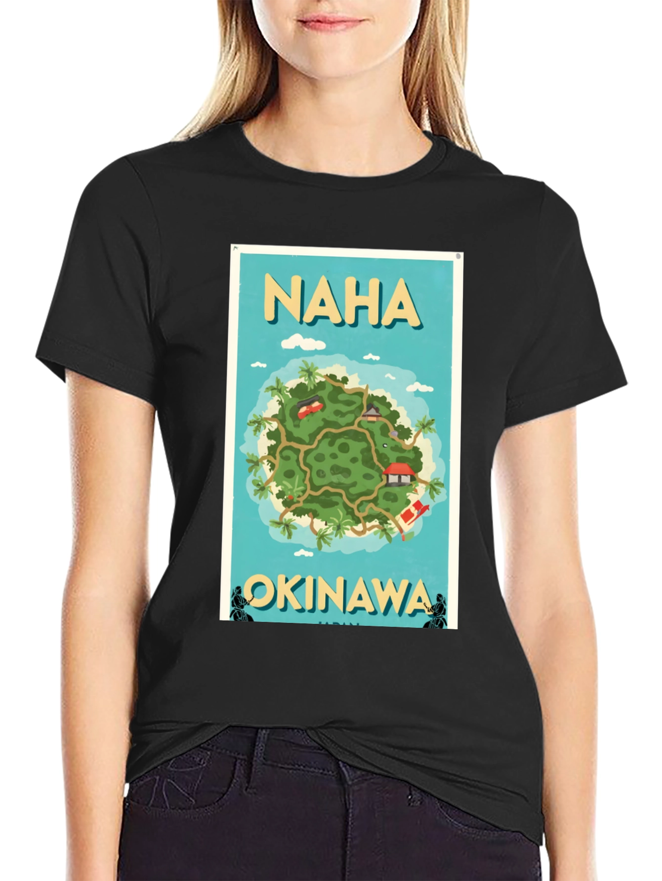 Naha Okinawa Graphic T-Shirt