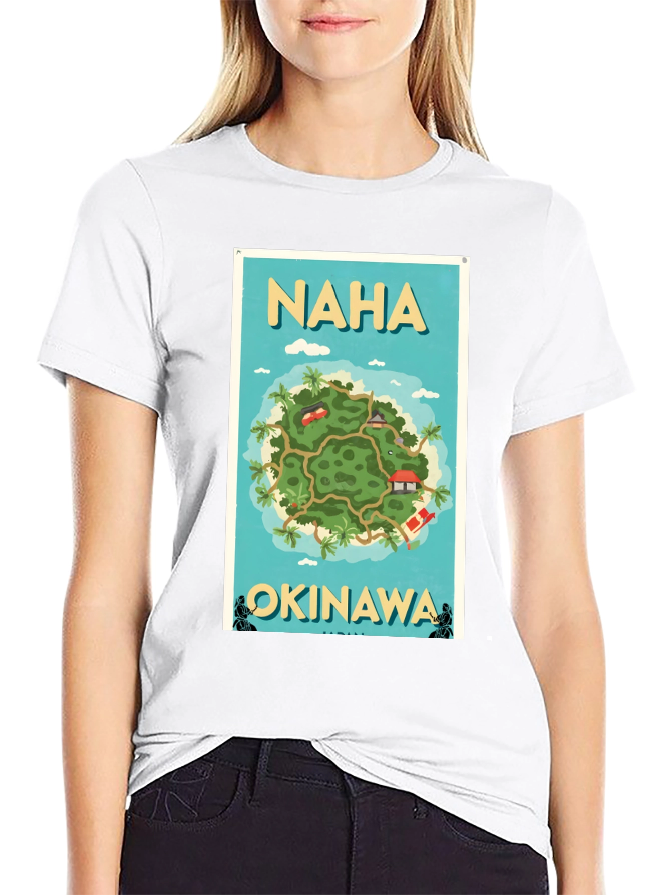 Naha Okinawa Graphic T-Shirt
