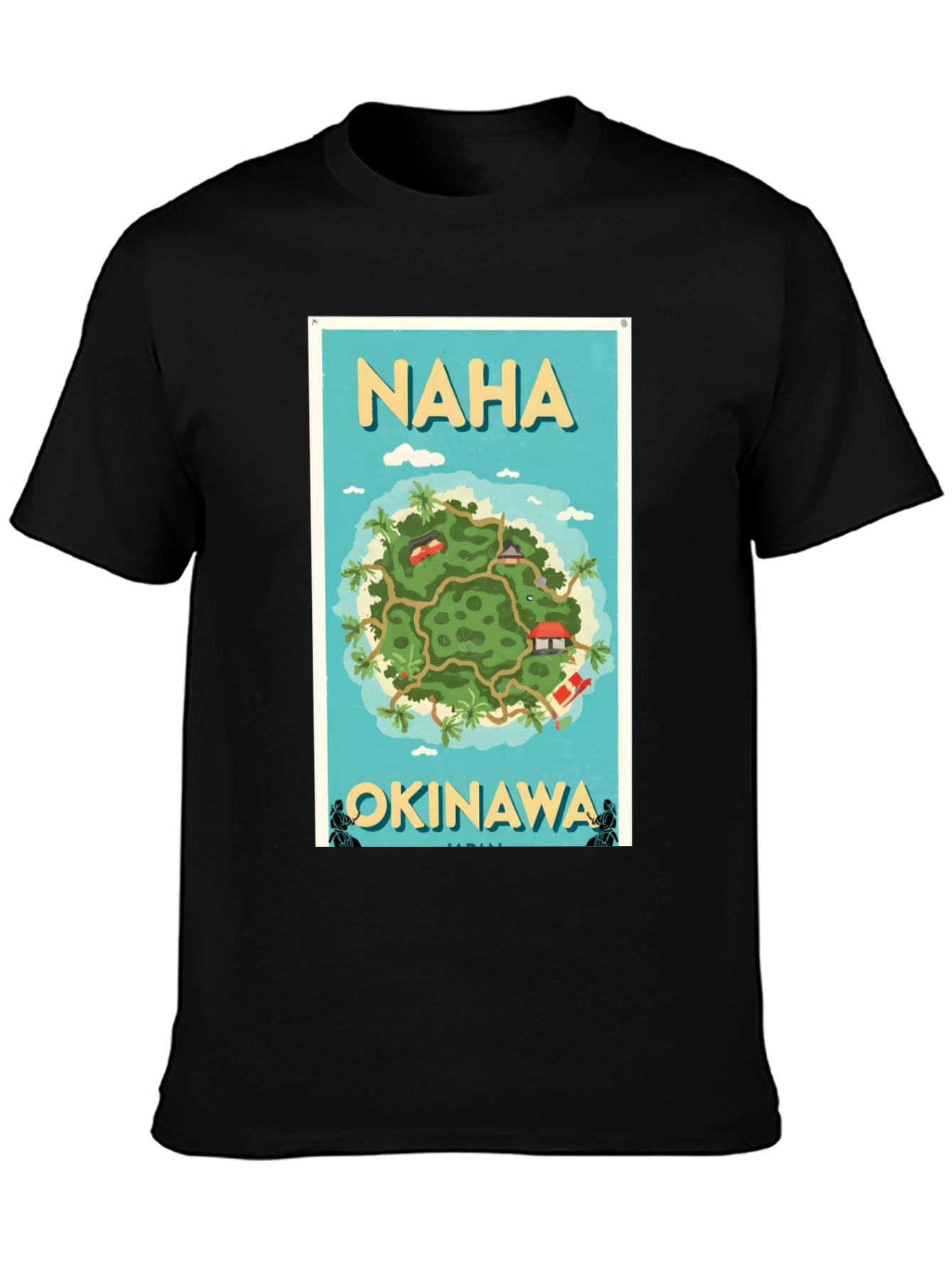 Naha Okinawa Graphic T-Shirt