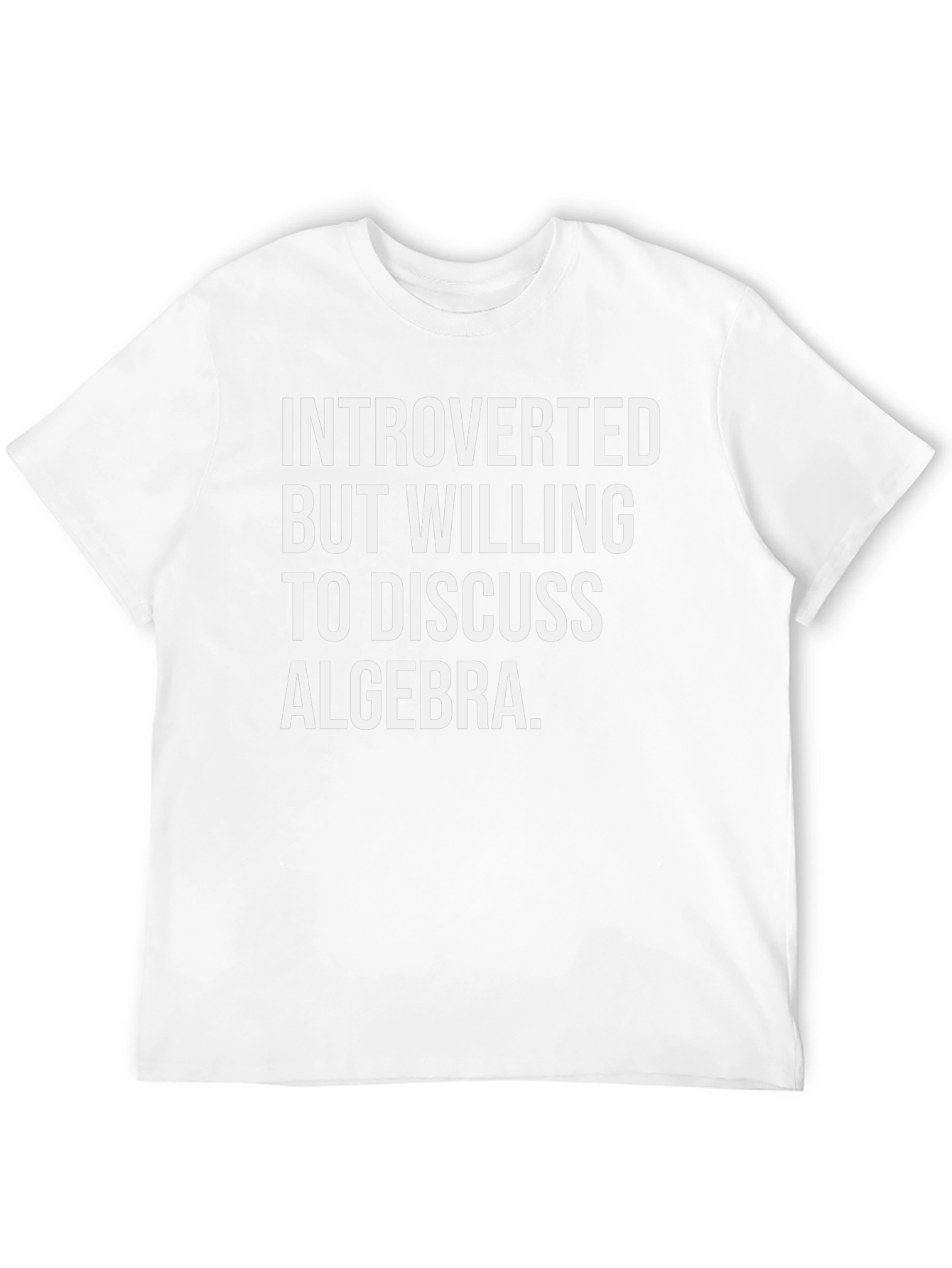 Introverted Algebra T-Shirt