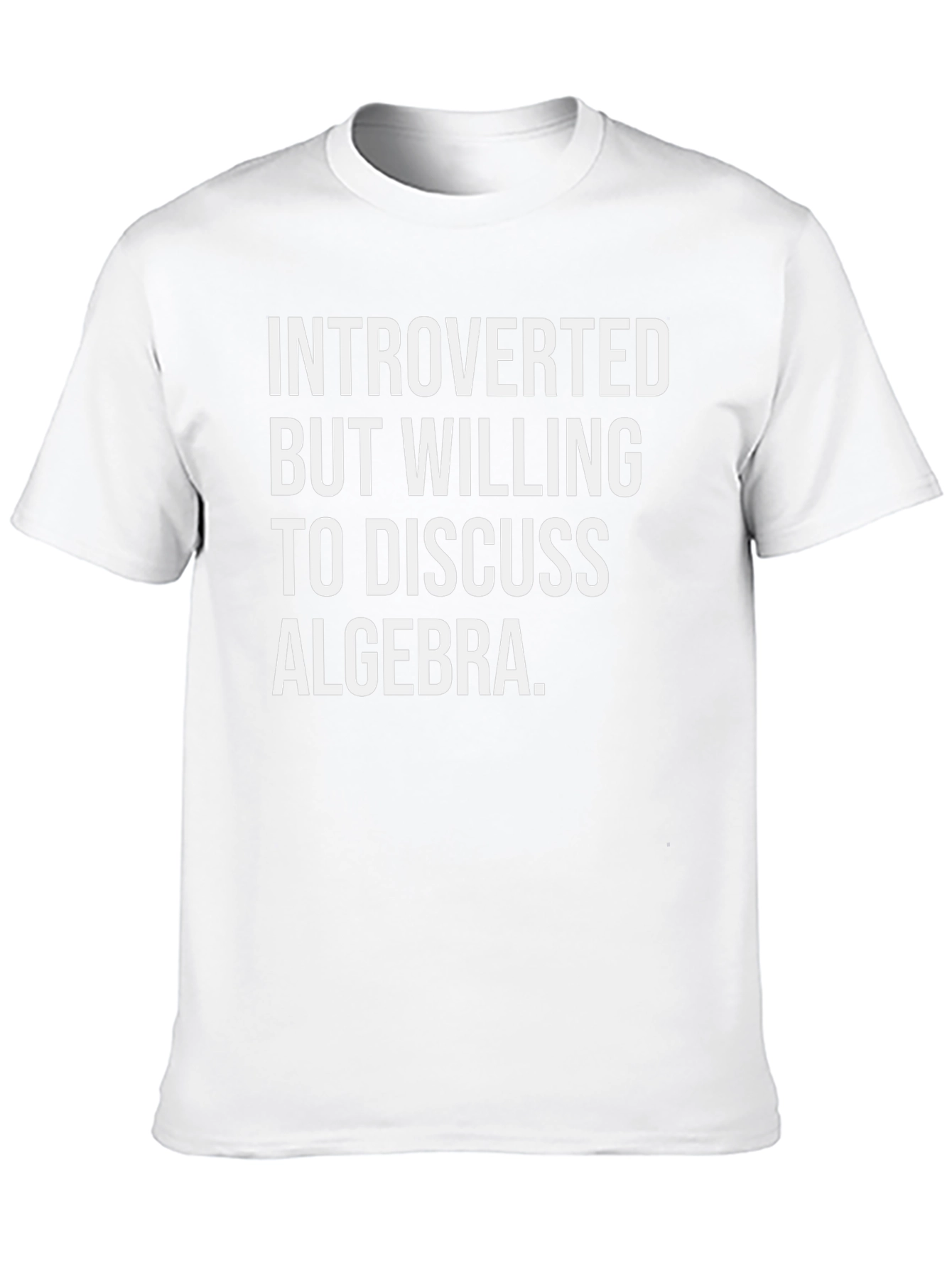 Introverted Algebra T-Shirt