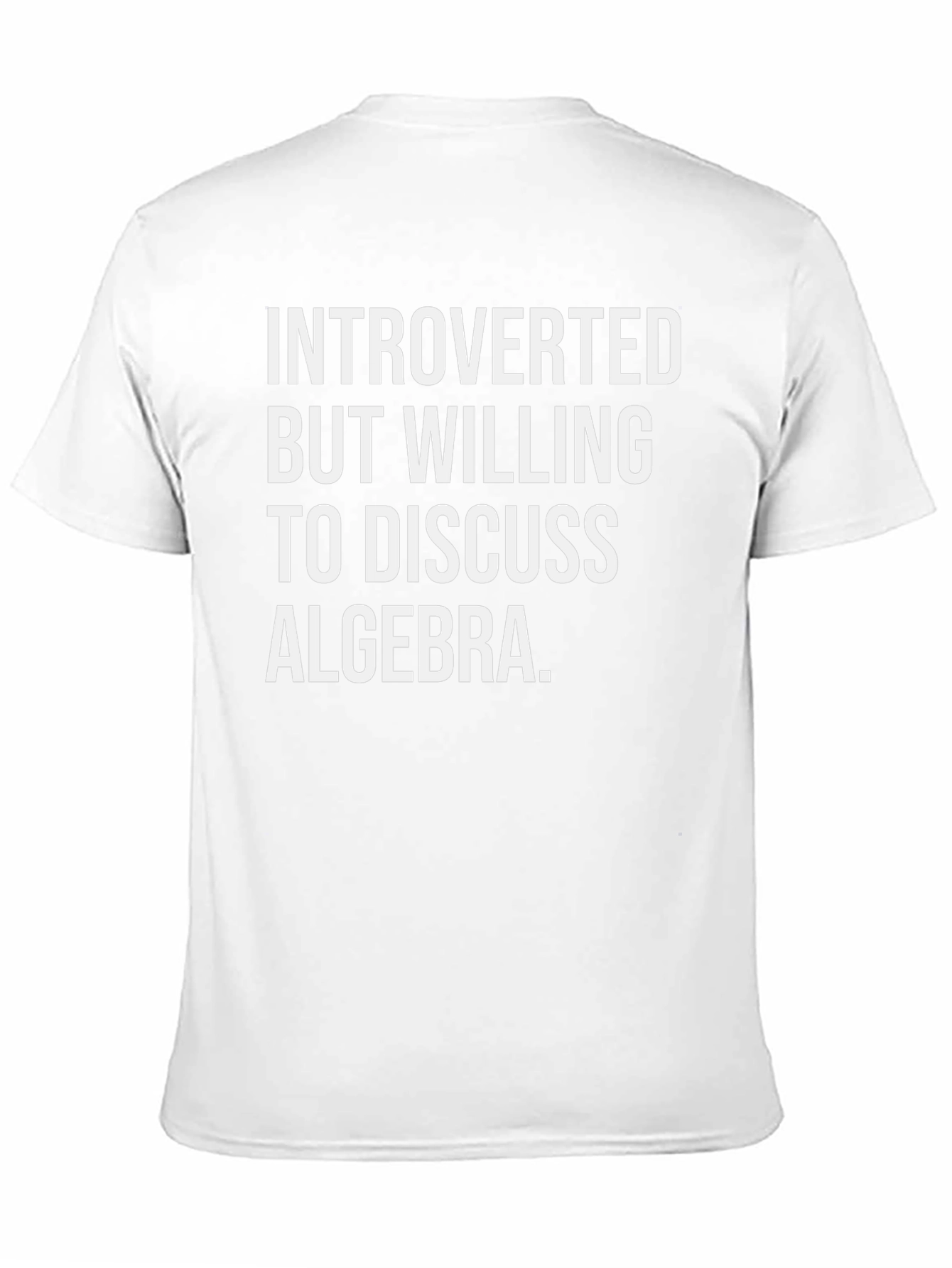 Introverted Algebra T-Shirt