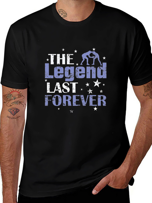 The Legend Last Forever Black T-Shirt