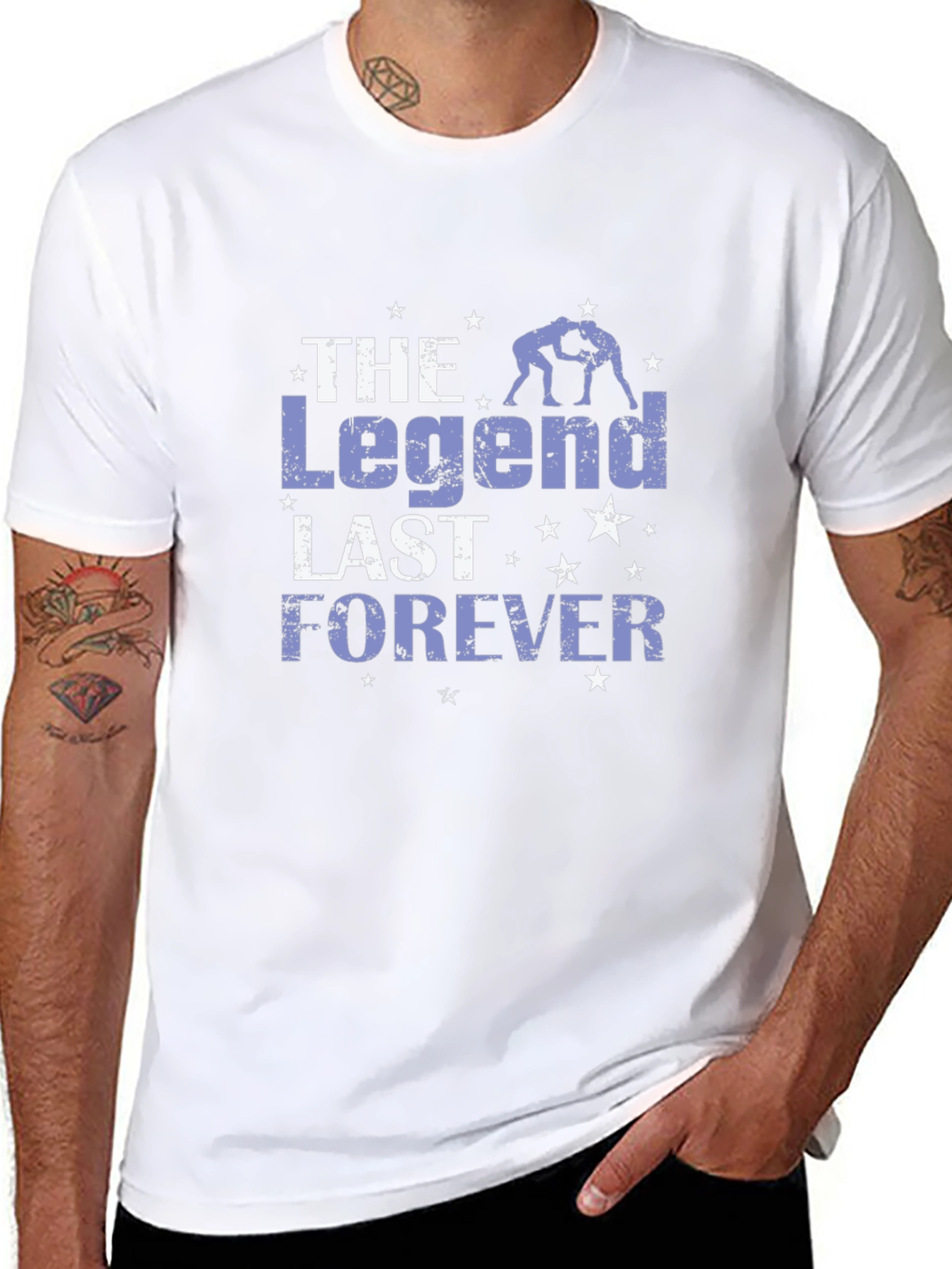 The Legend Last Forever Black T-Shirt