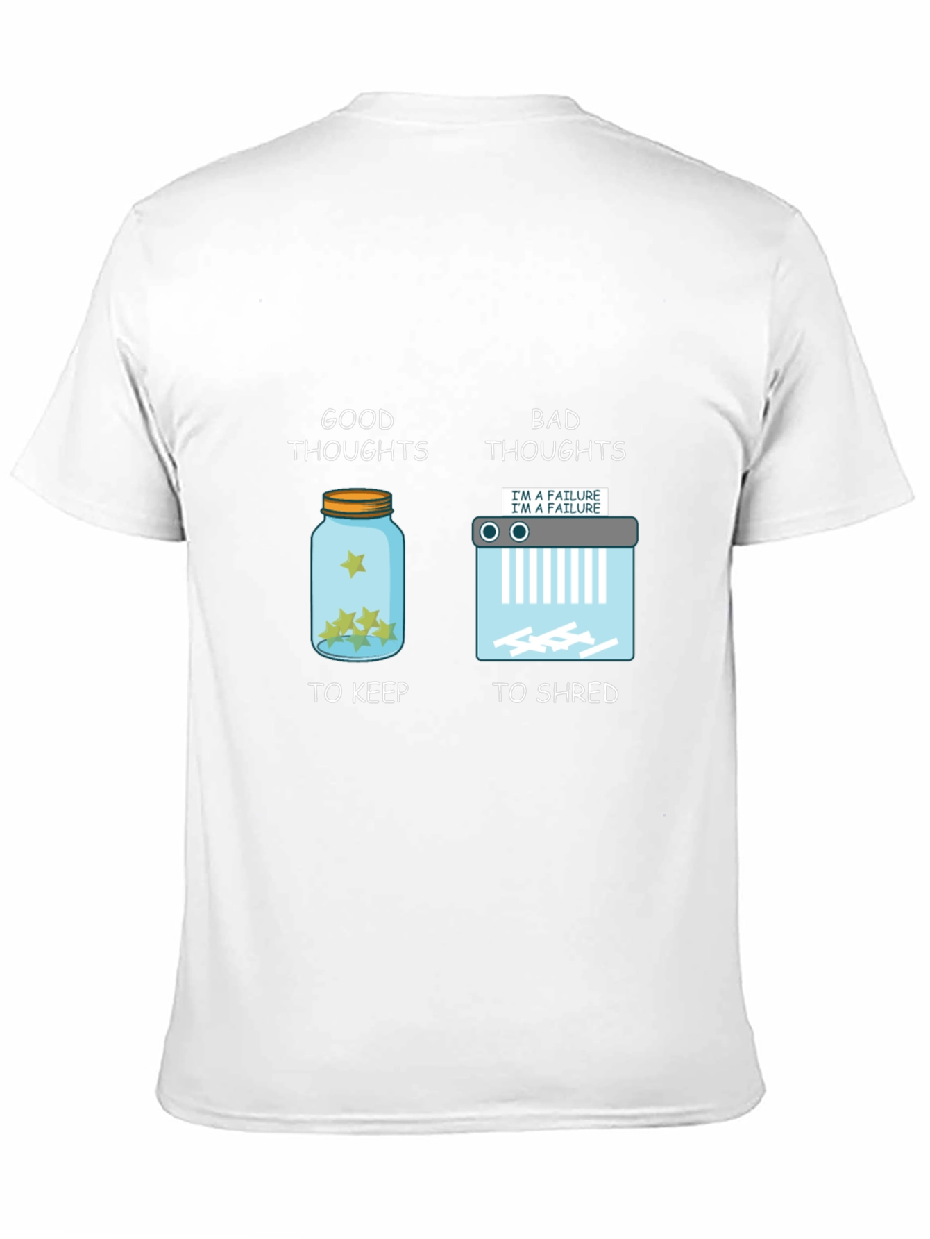 Good Thoughts Bad Thoughts Graphic T-Shirt