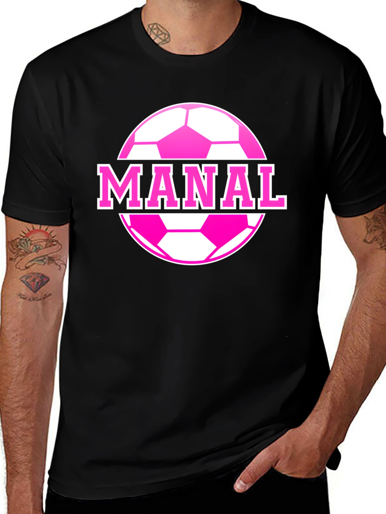 Personalized Soccer Ball MANAL T-Shirt