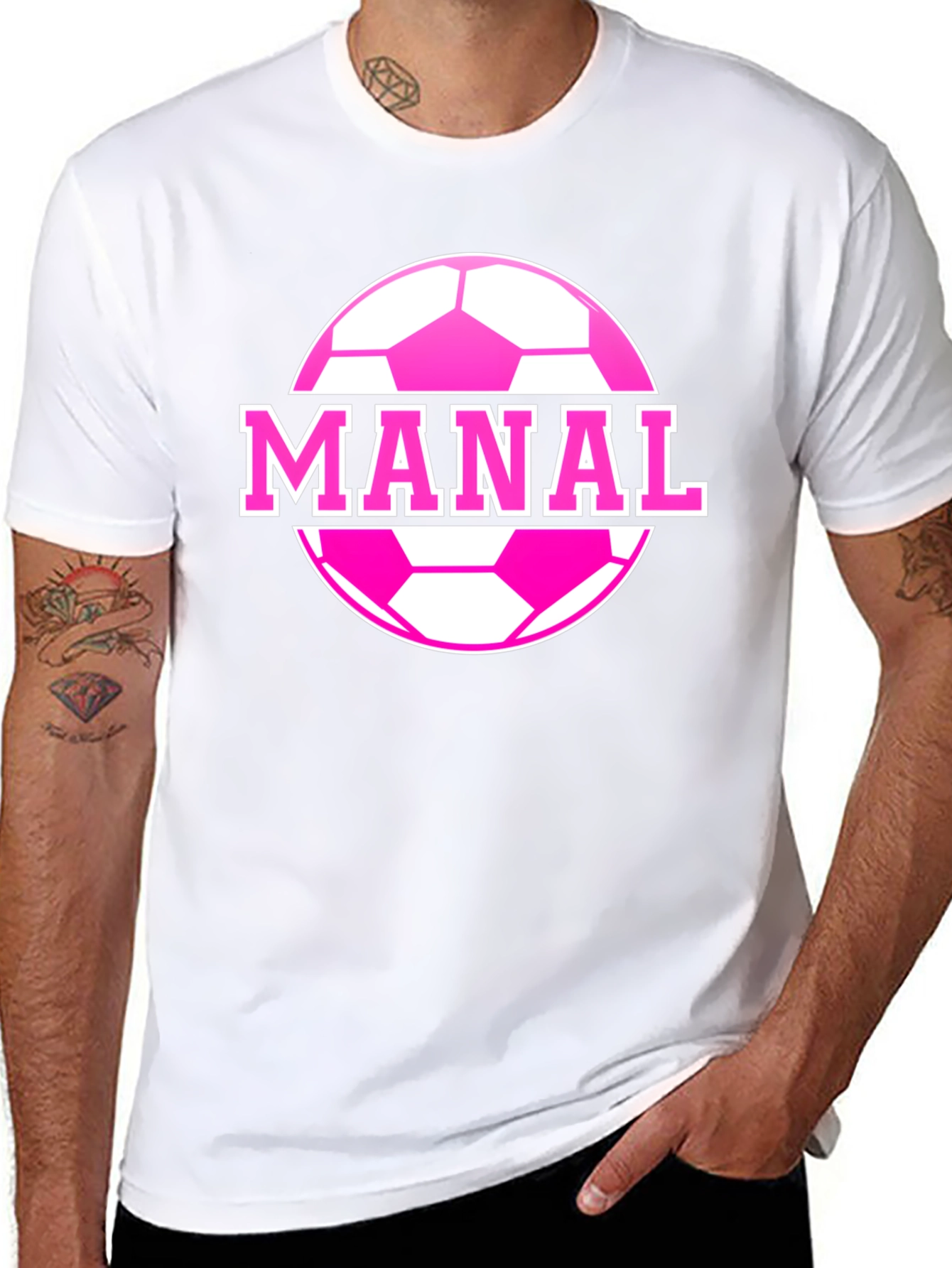 Personalized Soccer Ball MANAL T-Shirt