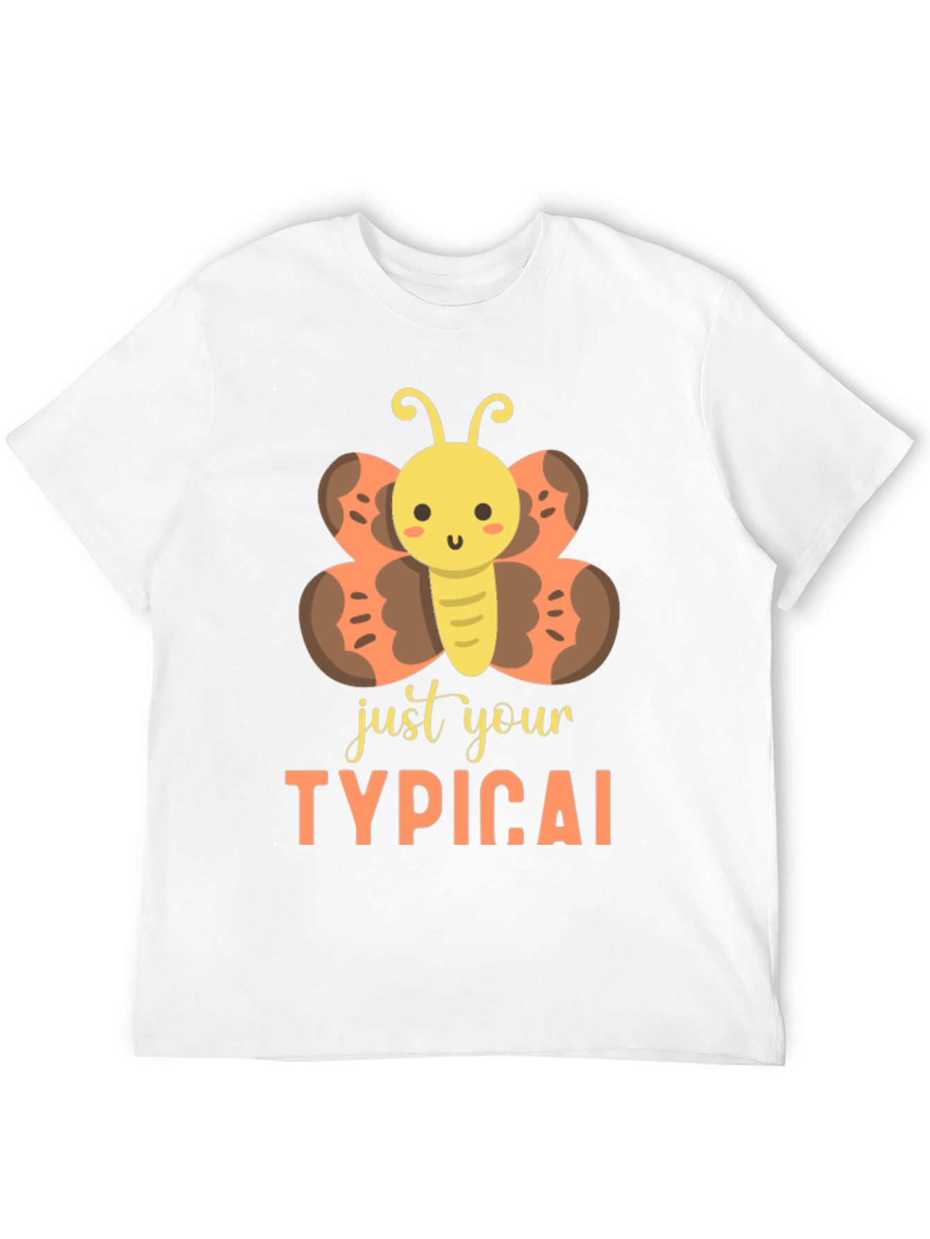 Just Your Typical Butterfly Graphic T-Shirt