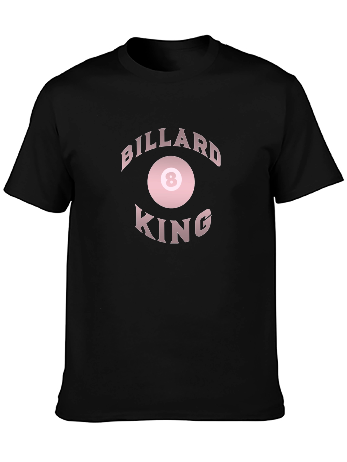 Billiard King Graphic Tee - Pool Lover T-Shirt