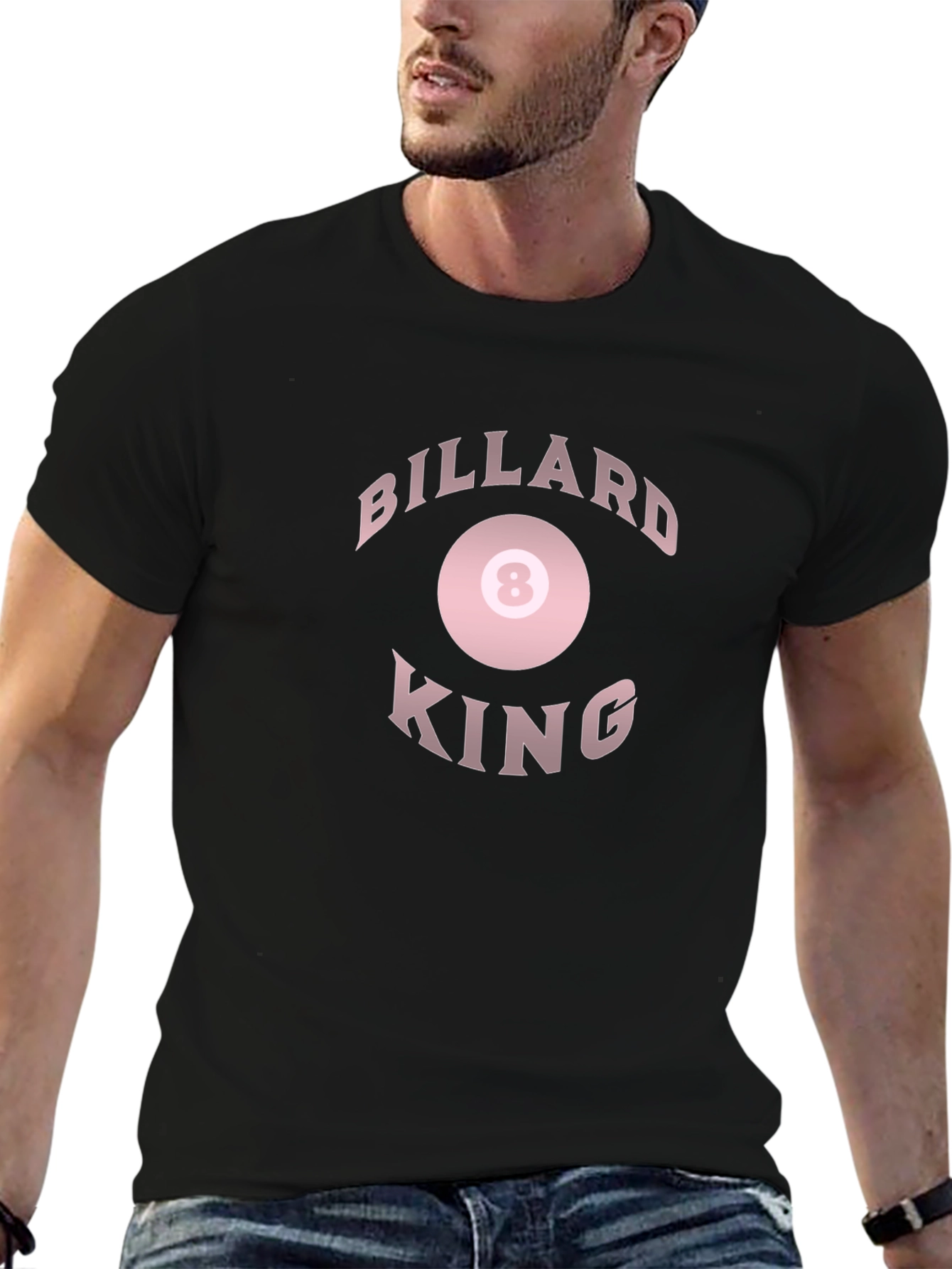 Billiard King Graphic Tee - Pool Lover T-Shirt