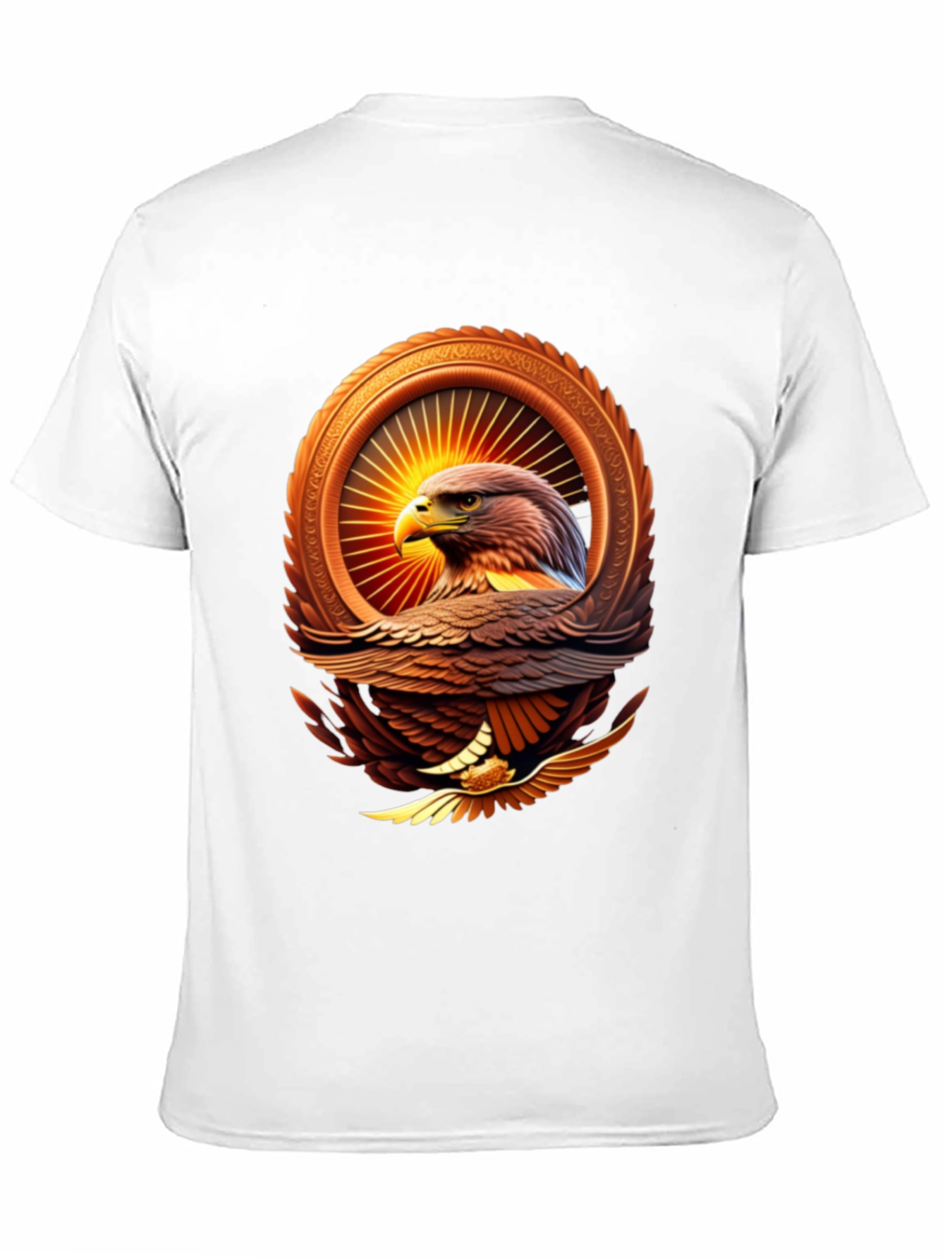 Eagle Emblem Graphic Tee - Bold Style