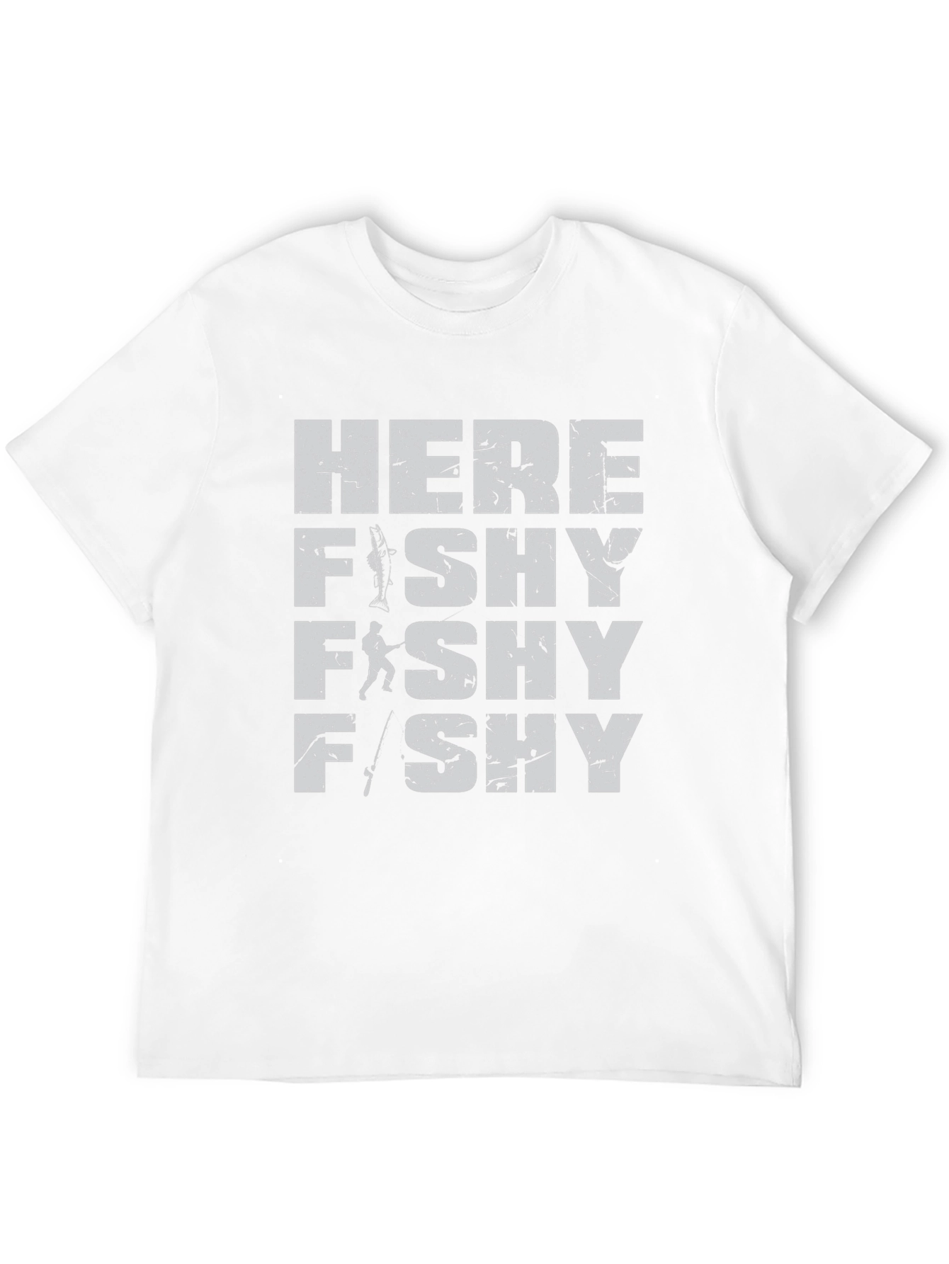 Here Fishy Fishy Fishing T-Shirt