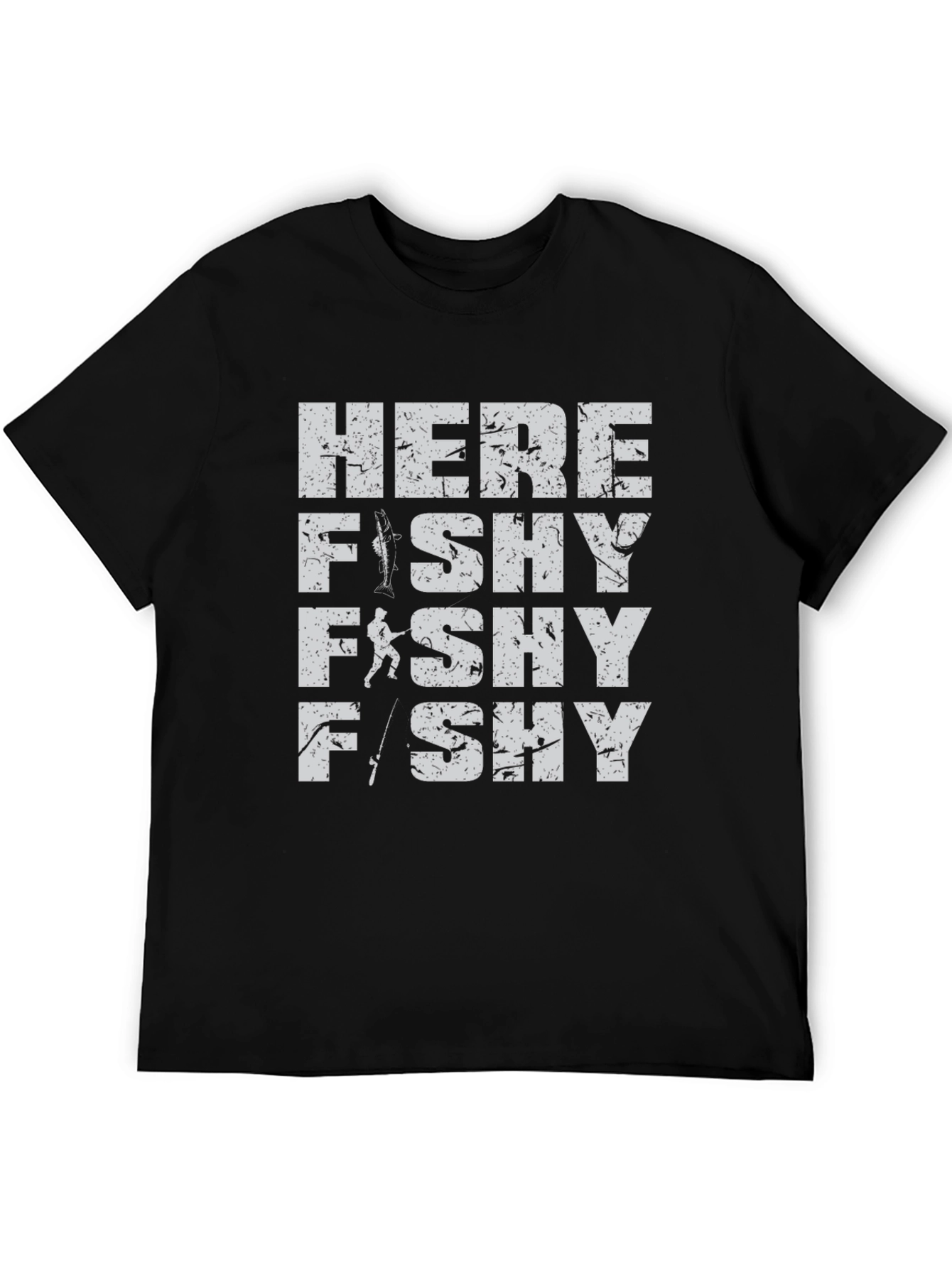 Here Fishy Fishy Fishing T-Shirt