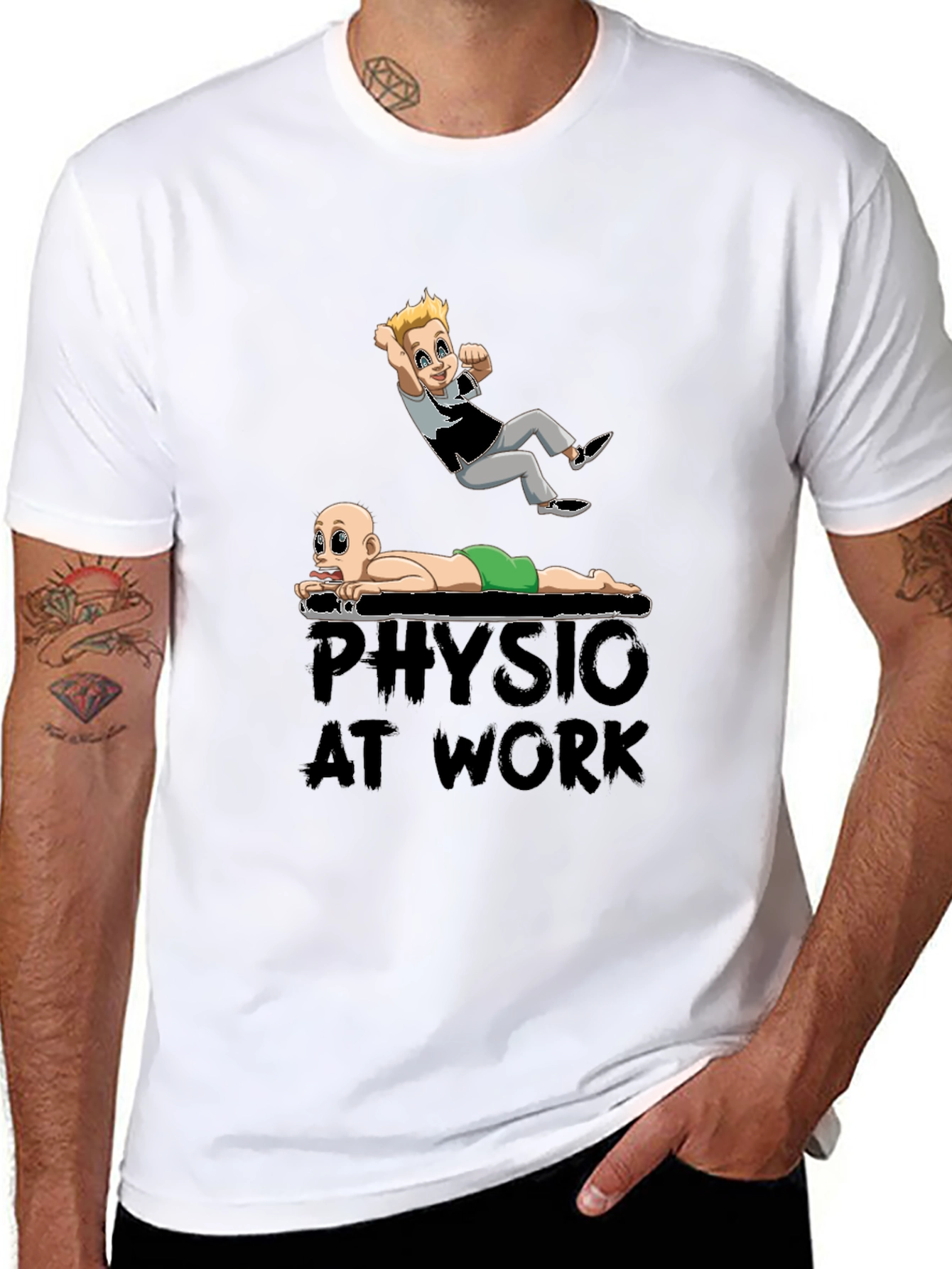 Physio At Work Graphic T-Shirt