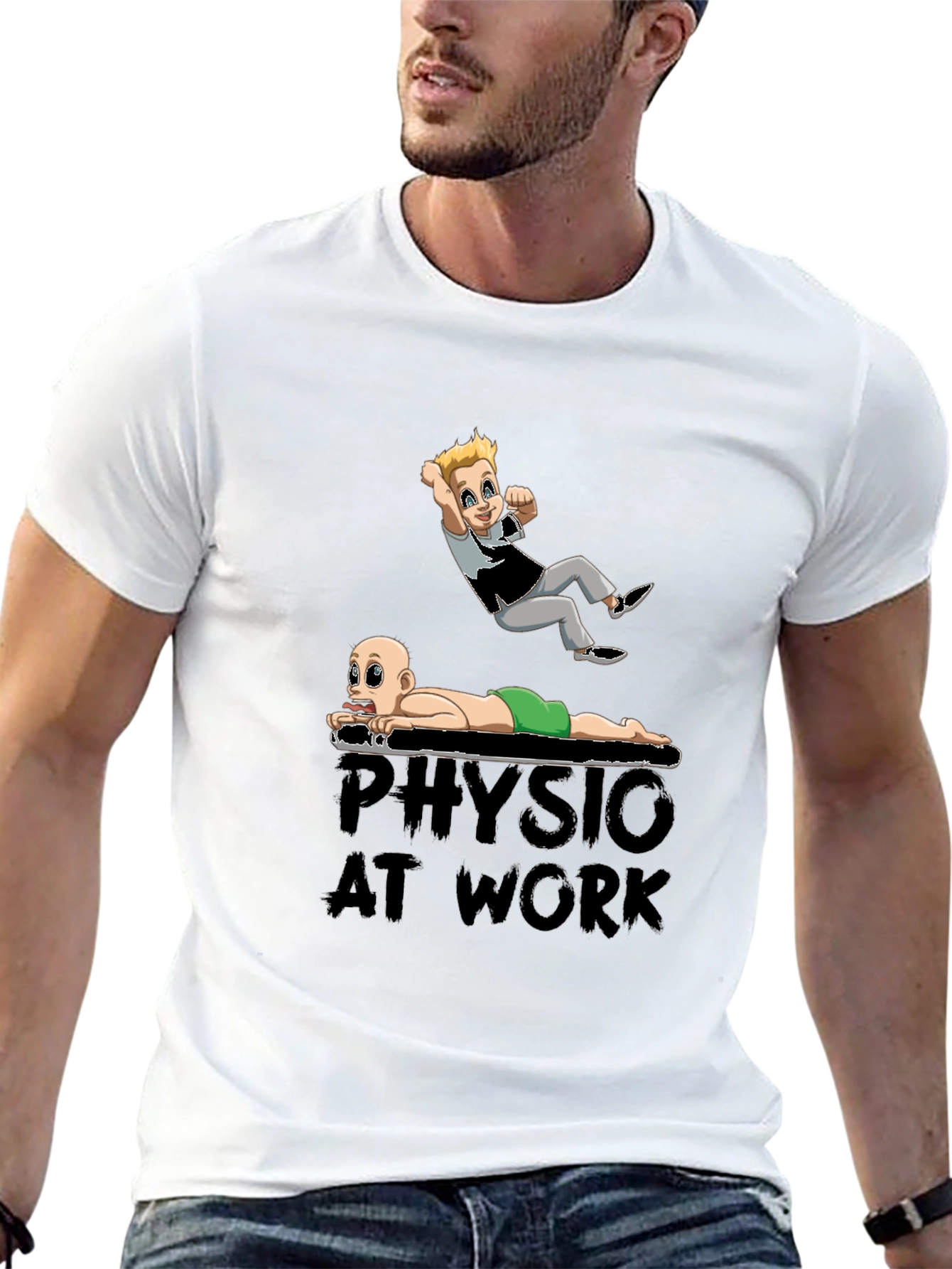 Physio At Work Graphic T-Shirt