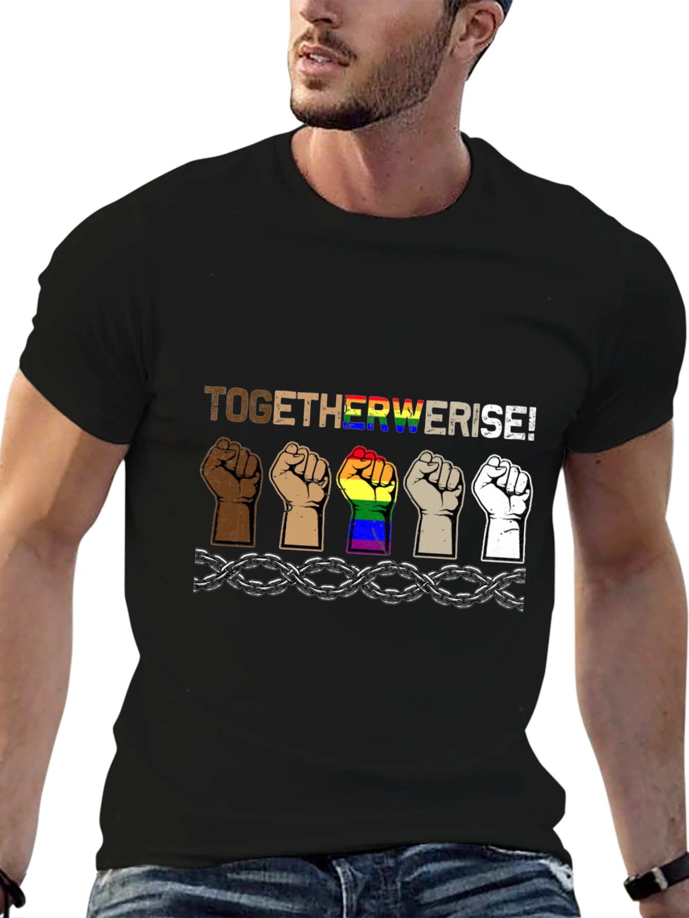 Together We Rise T-Shirt - Equality & Unity