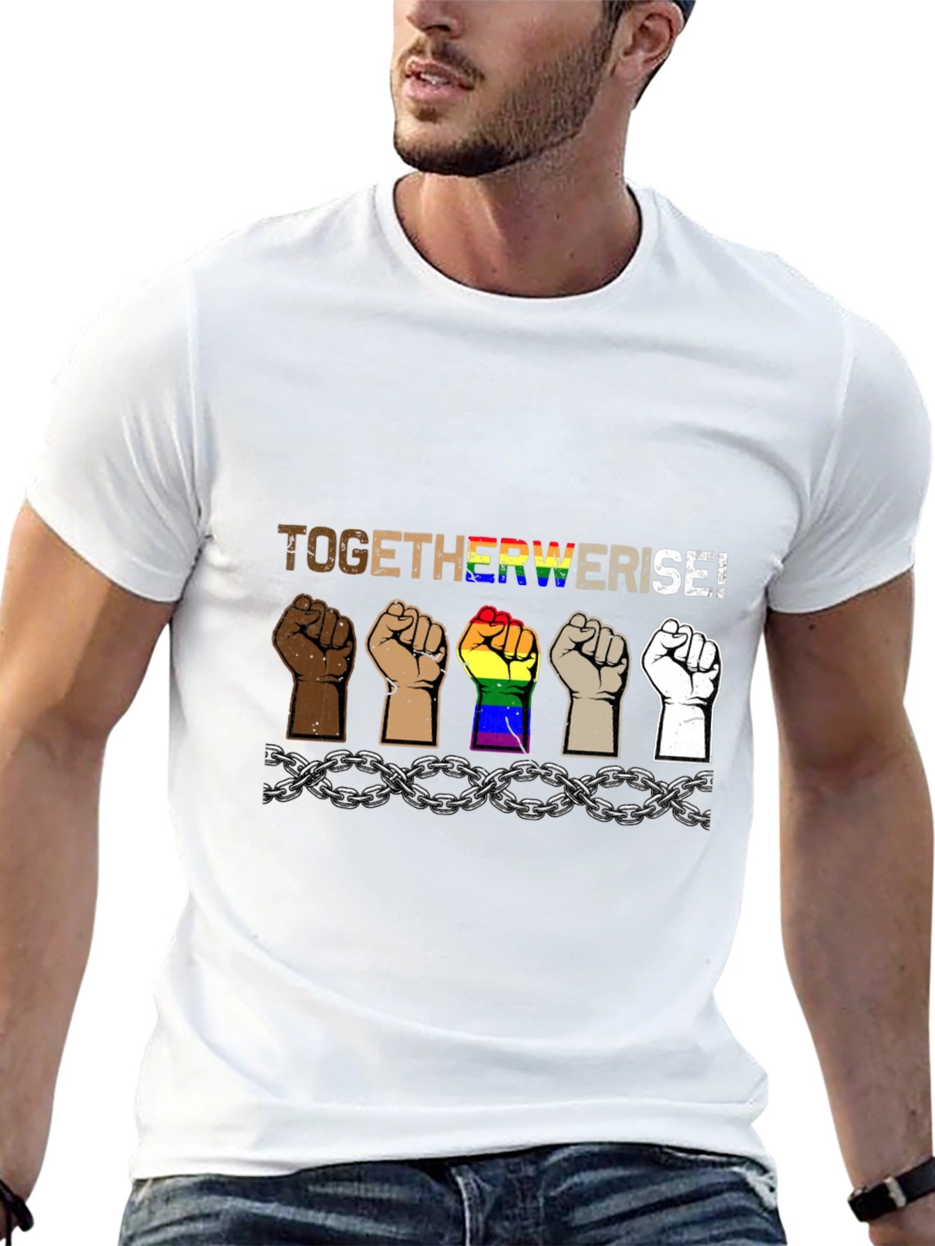 Together We Rise T-Shirt - Equality & Unity