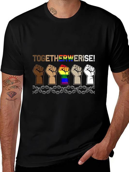 Together We Rise T-Shirt - Equality & Unity