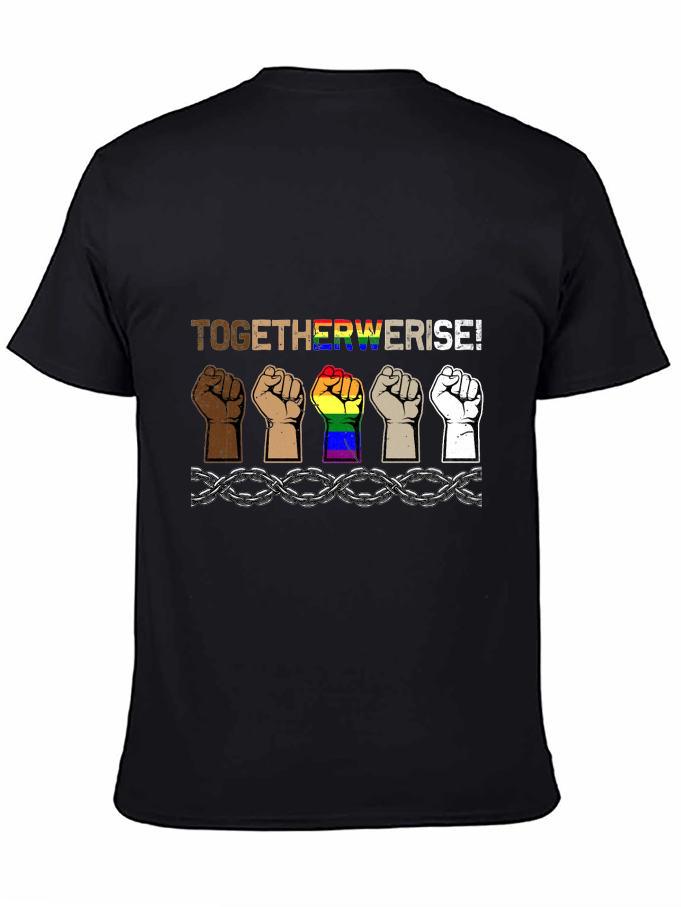 Together We Rise T-Shirt - Equality & Unity