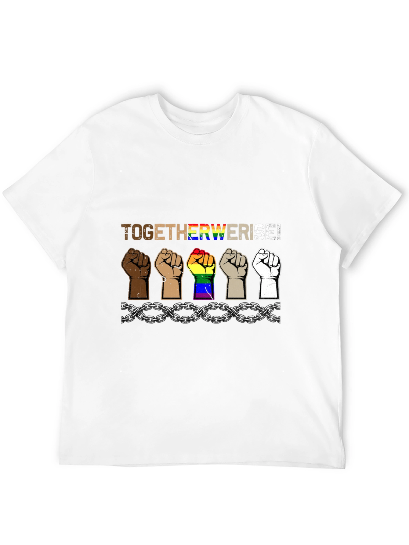 Together We Rise T-Shirt - Equality & Unity