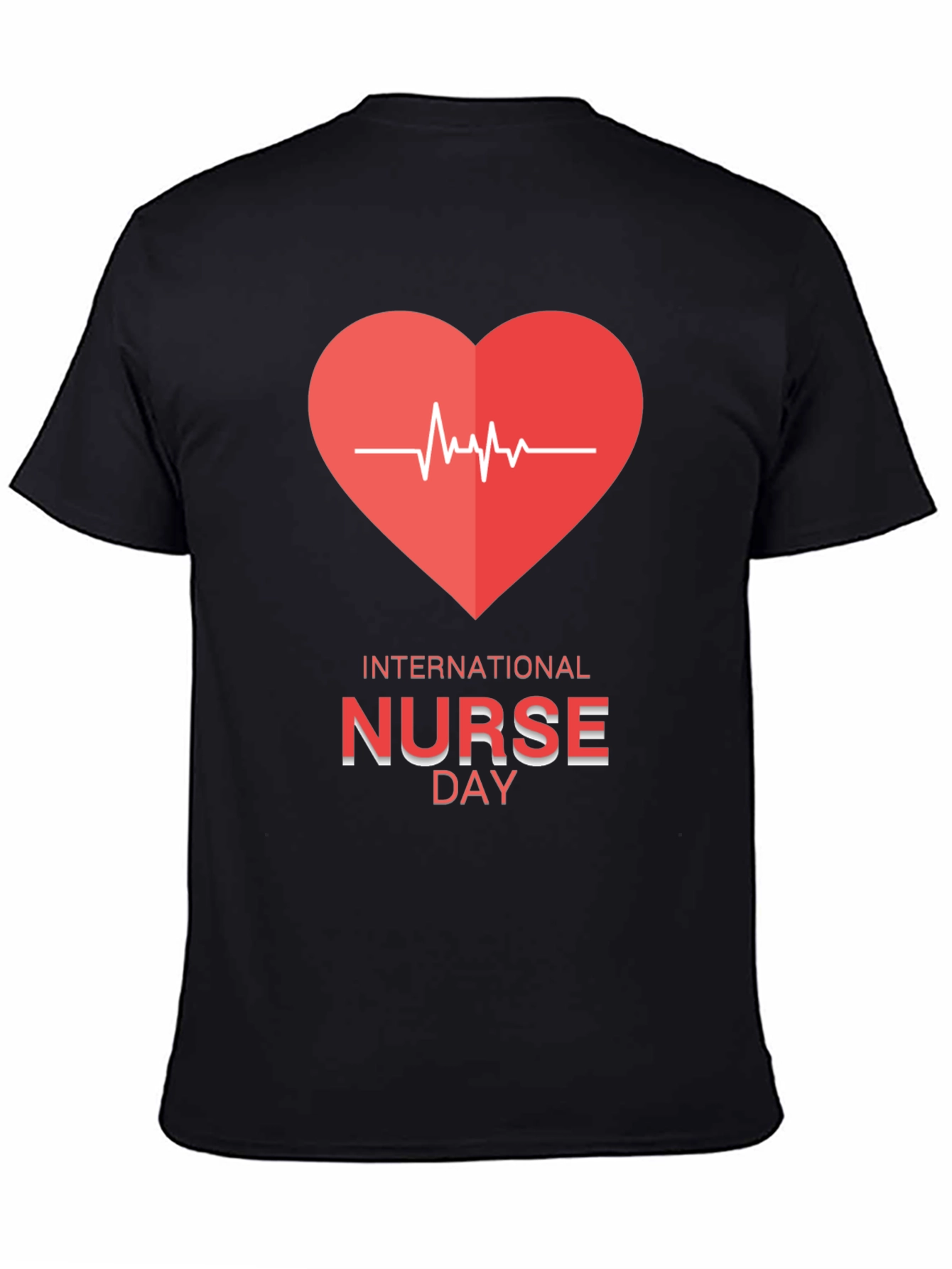 International Nurse Day Heartbeat T-Shirt