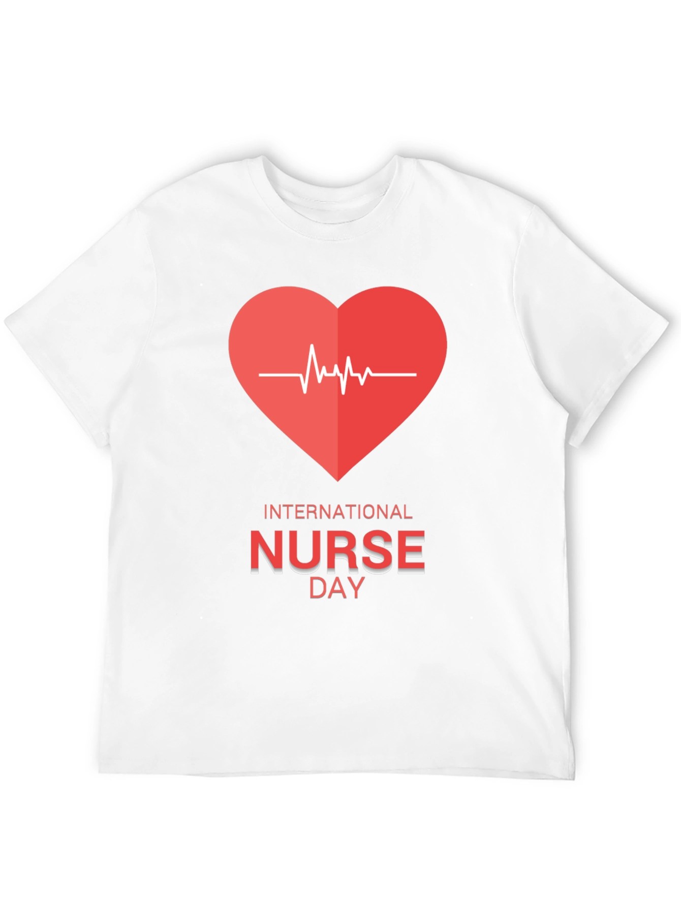 International Nurse Day Heartbeat T-Shirt