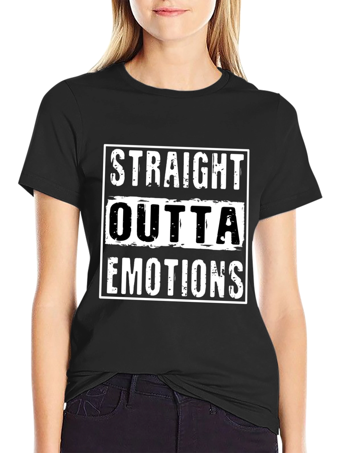 Straight Outta Emotions Graphic Tee