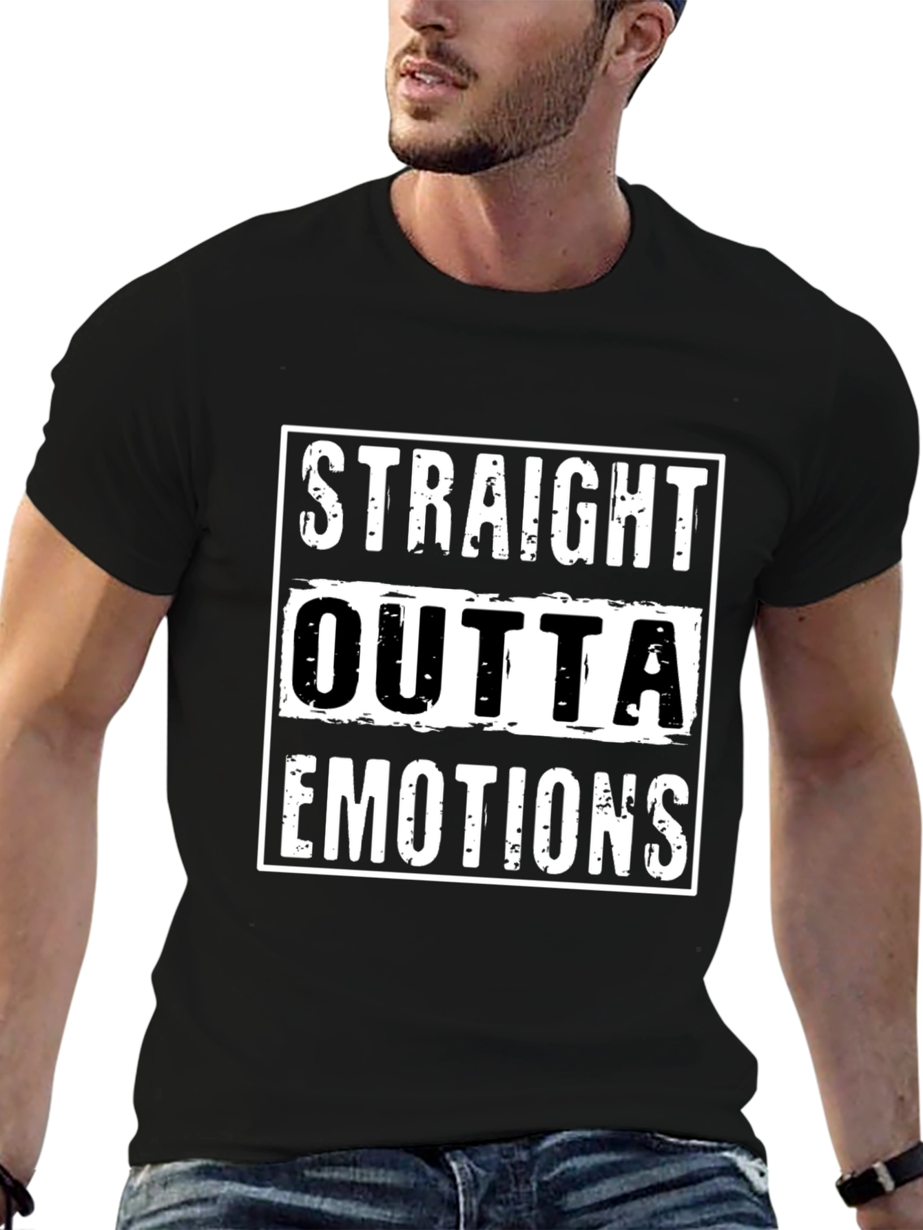 Straight Outta Emotions Graphic Tee