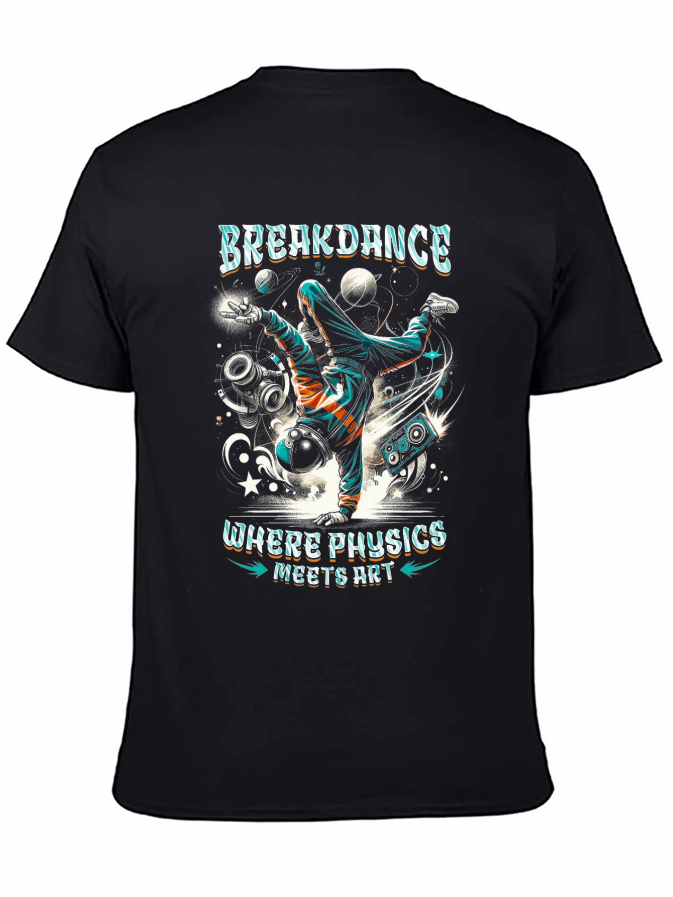 Breakdance Physics Meets Art T-Shirt