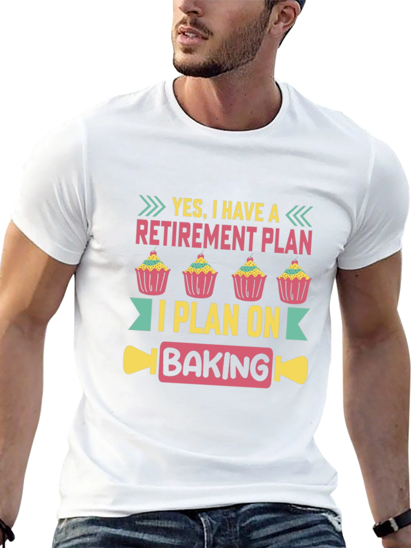 Retirement Plan Baking T-Shirt