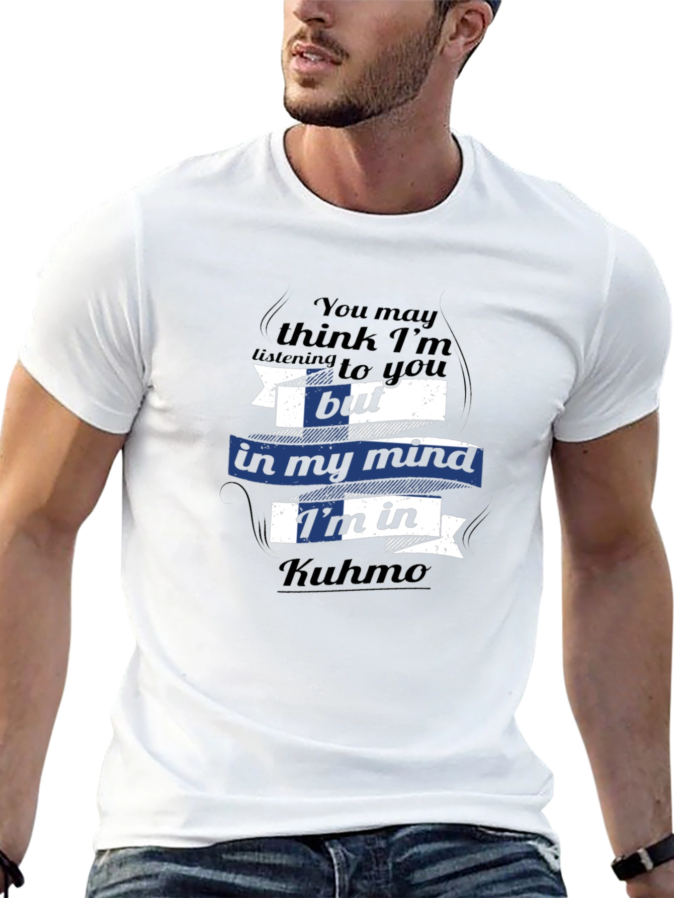 Funny Kuhmo Mind T-Shirt - Finland Vacation Tee
