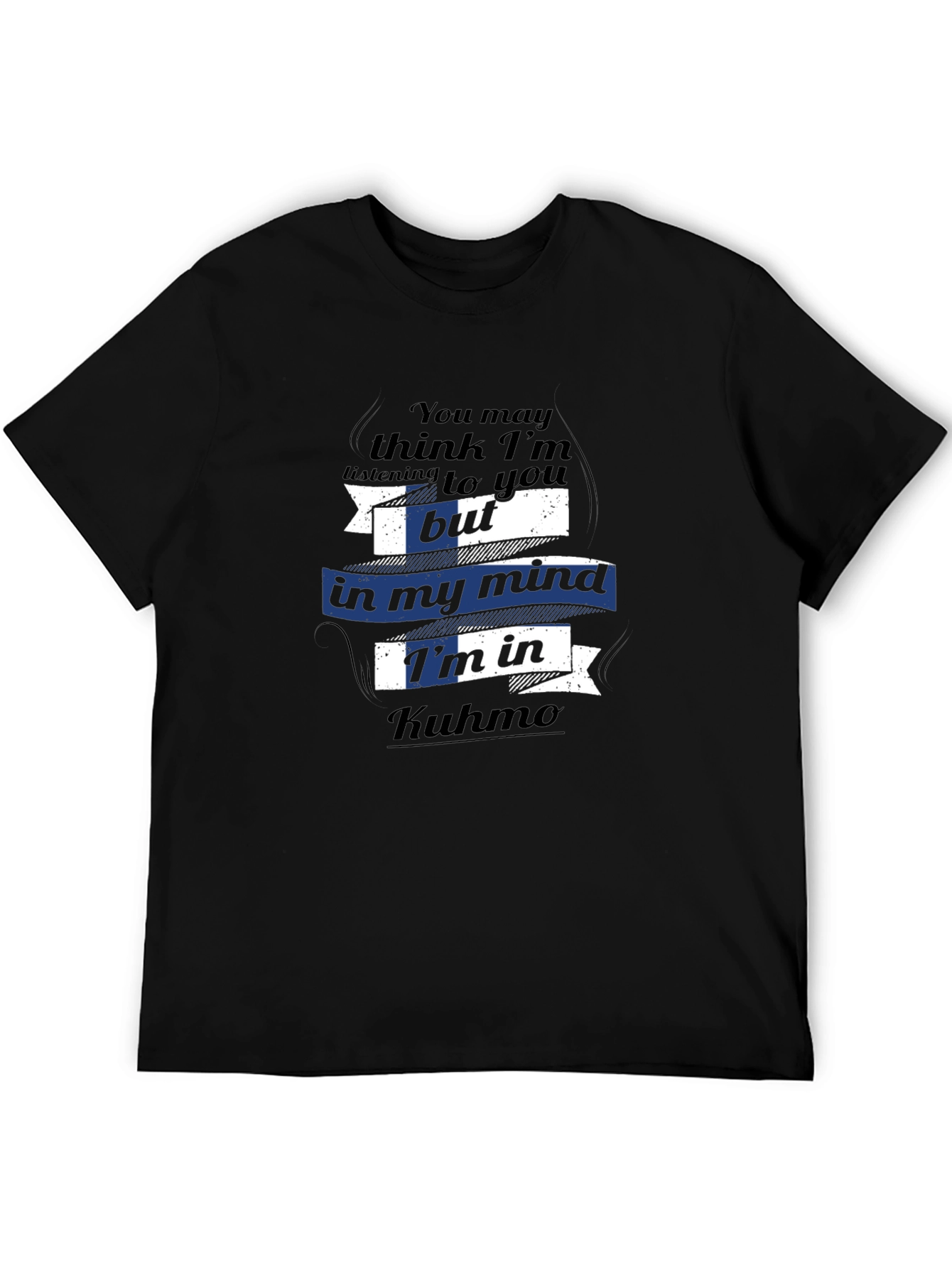 Funny Kuhmo Mind T-Shirt - Finland Vacation Tee