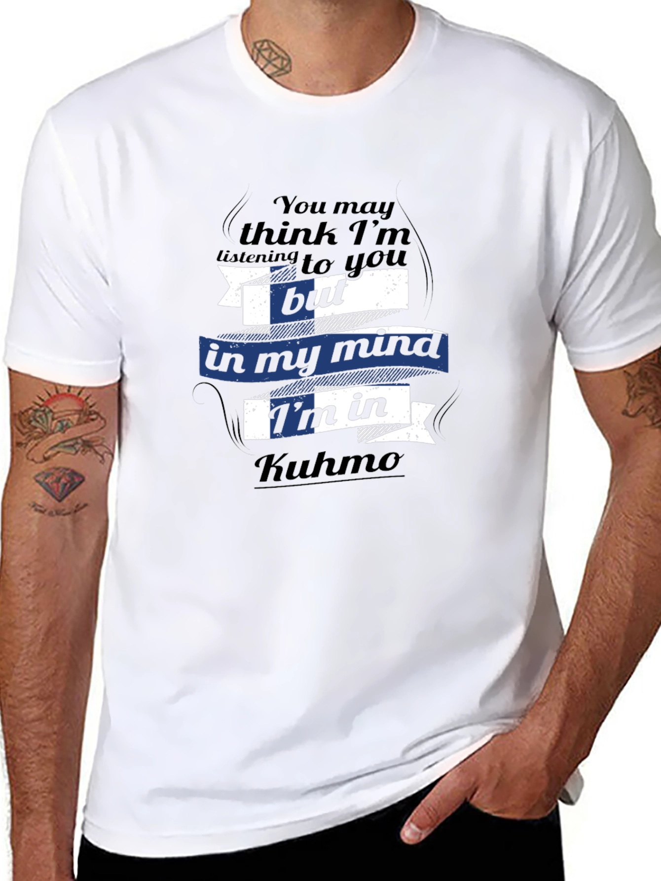 Funny Kuhmo Mind T-Shirt - Finland Vacation Tee