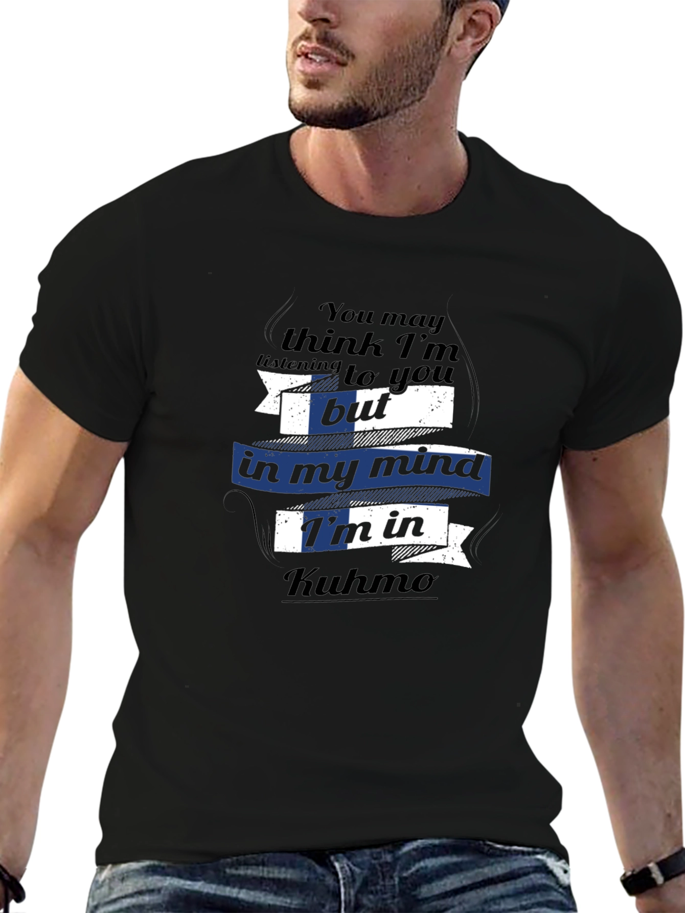Funny Kuhmo Mind T-Shirt - Finland Vacation Tee