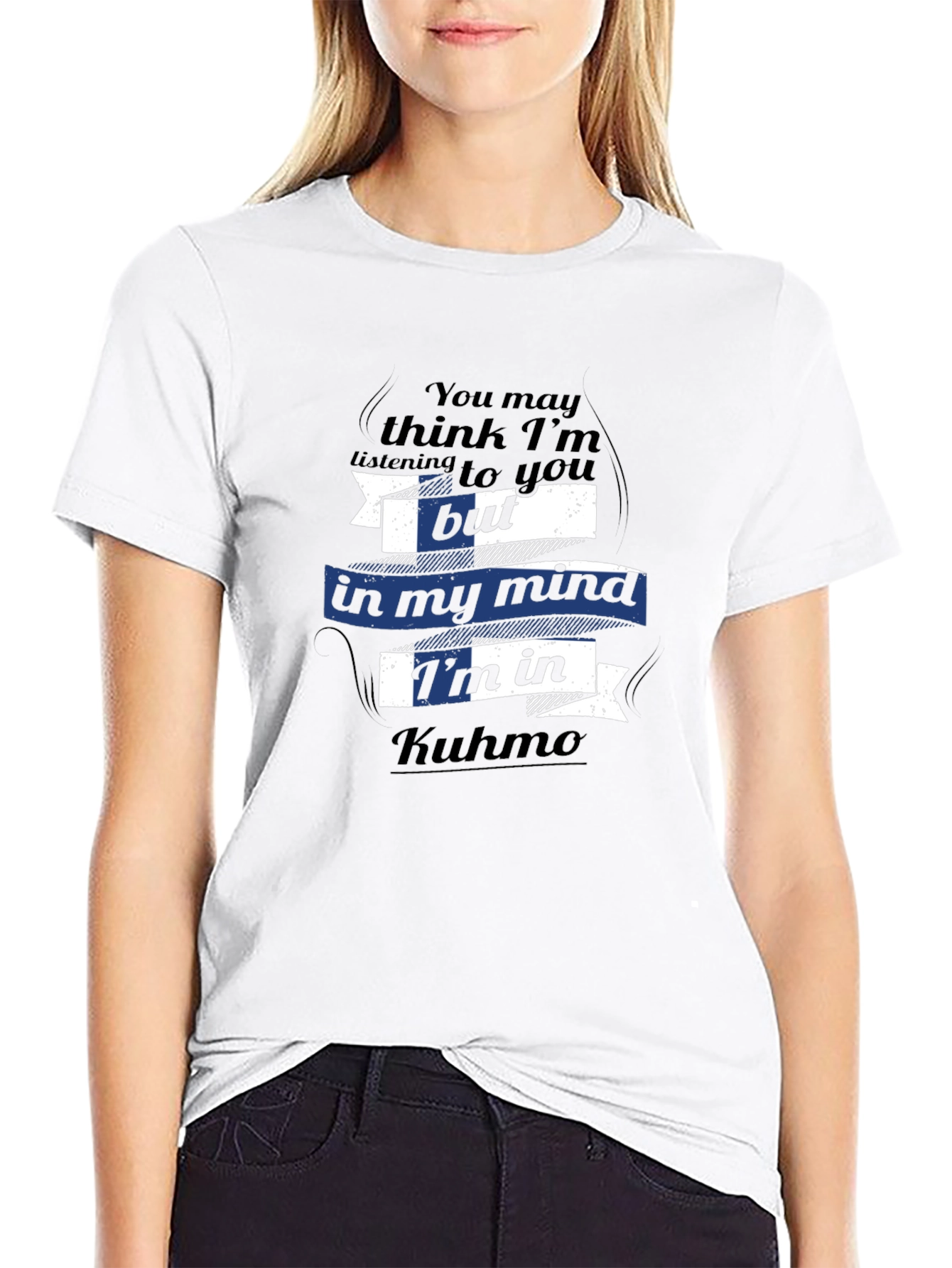 Funny Kuhmo Mind T-Shirt - Finland Vacation Tee