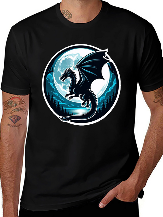 Dragon Moon Graphic Tee