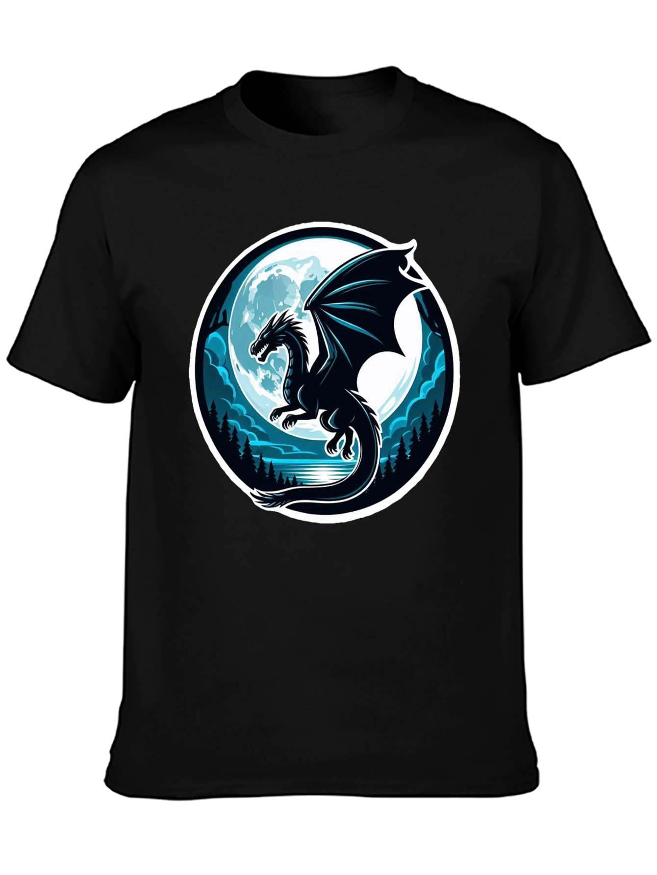 Dragon Moon Graphic Tee