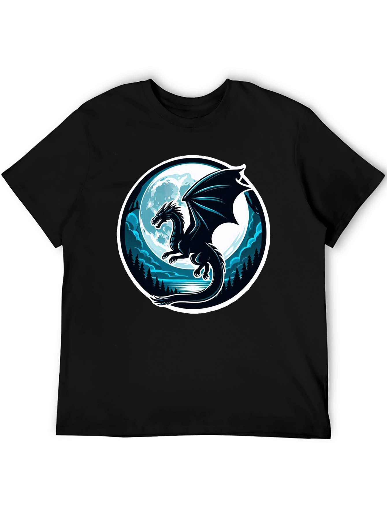 Dragon Moon Graphic Tee