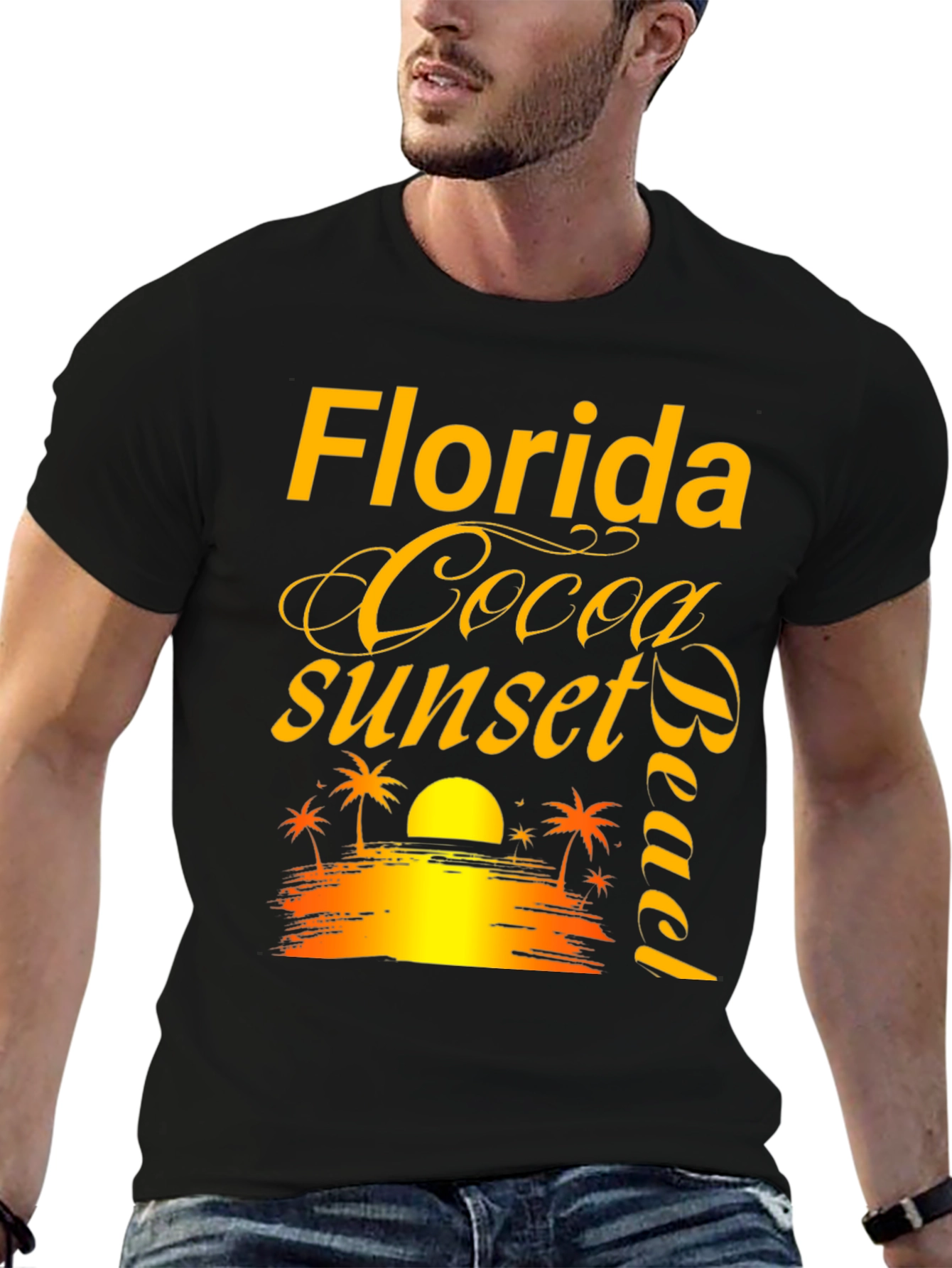 Florida Cocoa Beach Sunset T-Shirt
