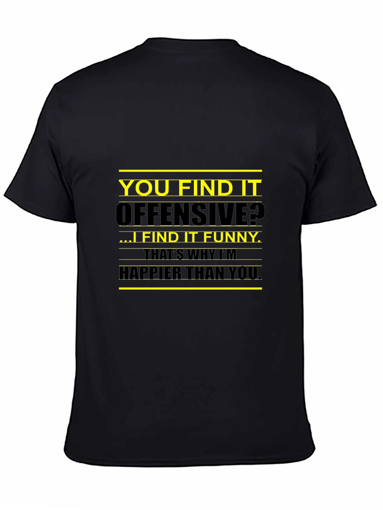 Offensive Funny Graphic Tee for Men