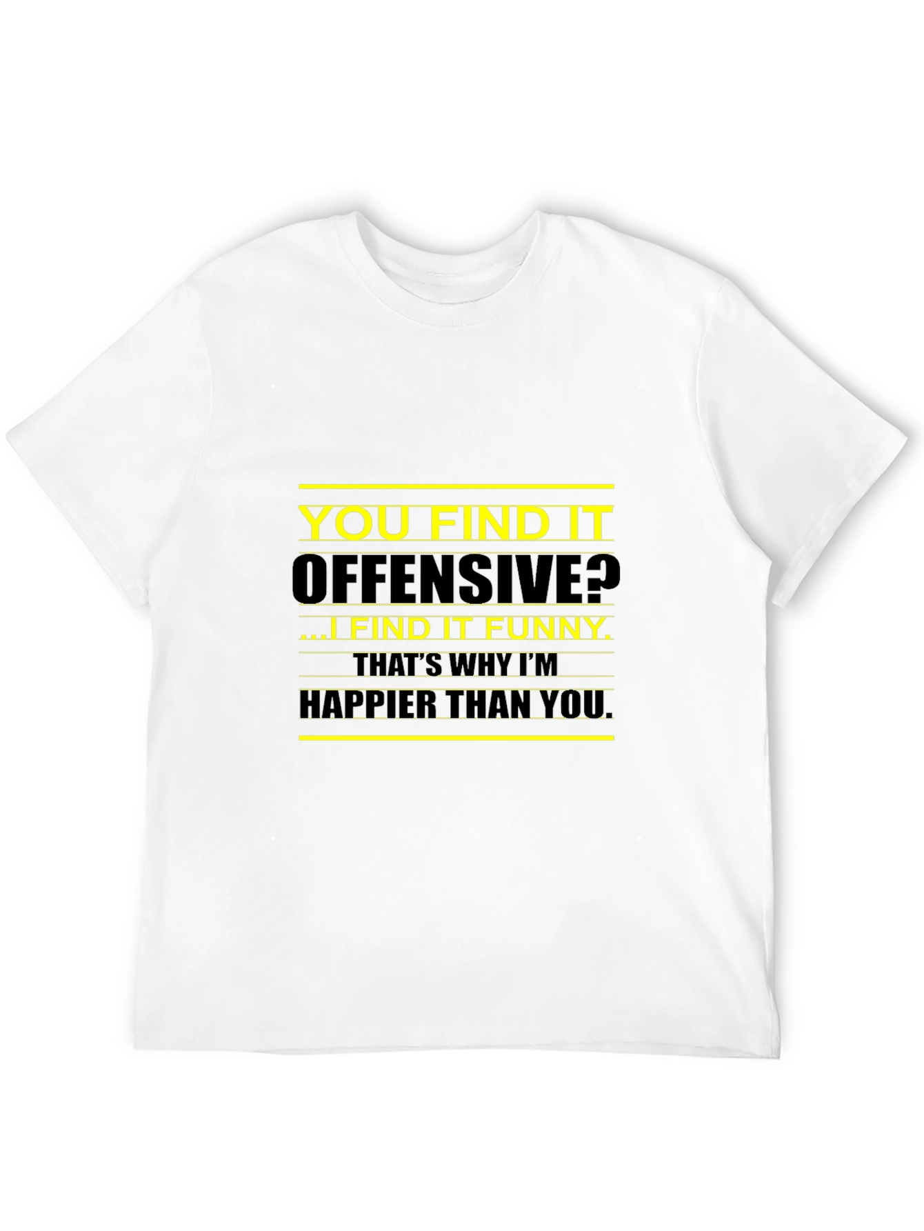 Offensive Funny Graphic Tee for Men