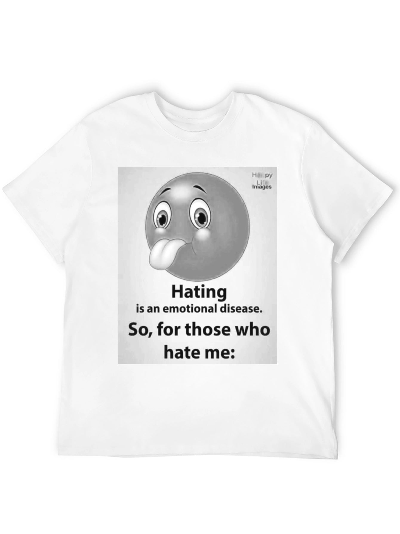 Emotional Disease Graphic Tee - Black Unisex T-Shirt