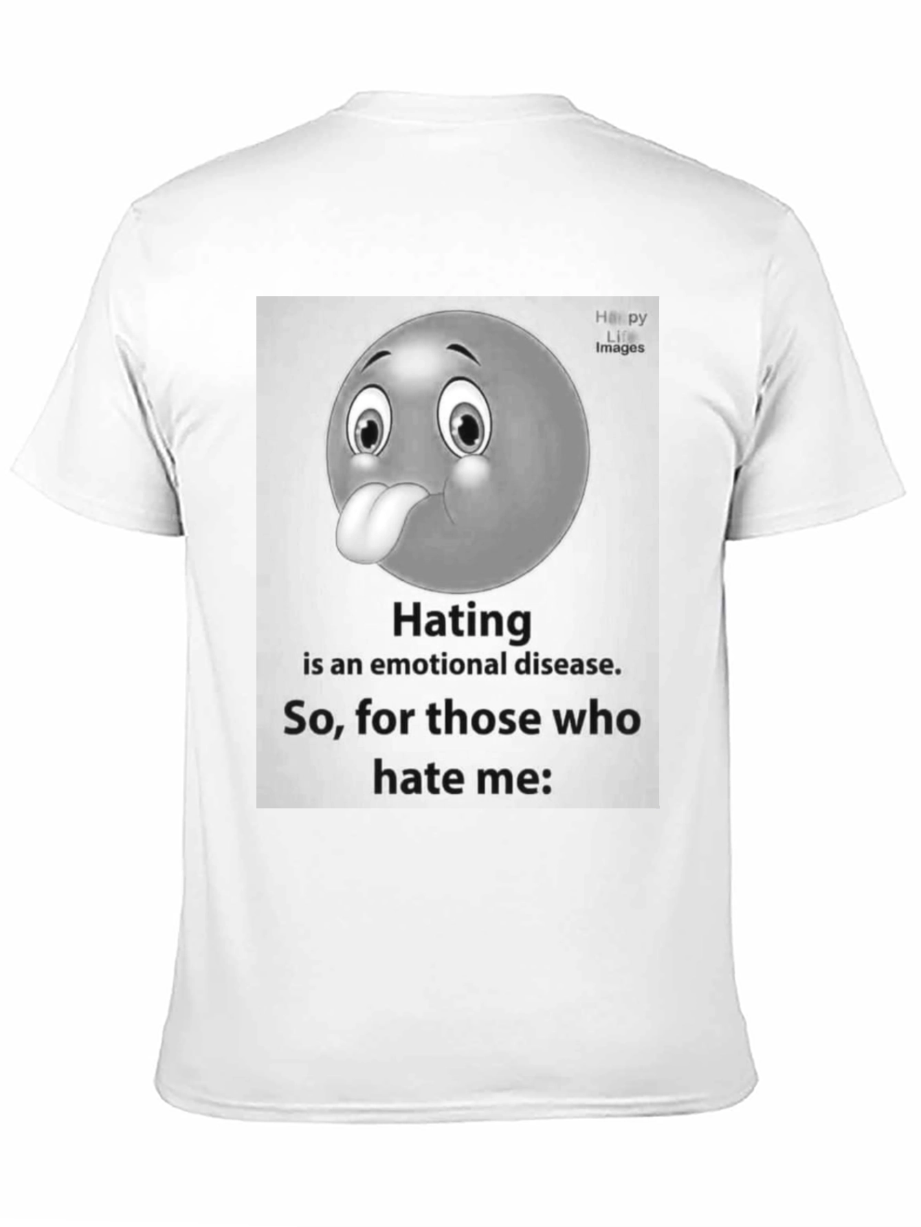 Emotional Disease Graphic Tee - Black Unisex T-Shirt