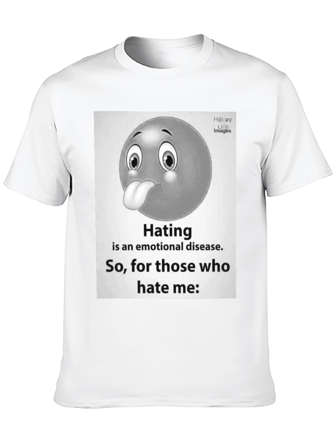 Emotional Disease Graphic Tee - Black Unisex T-Shirt