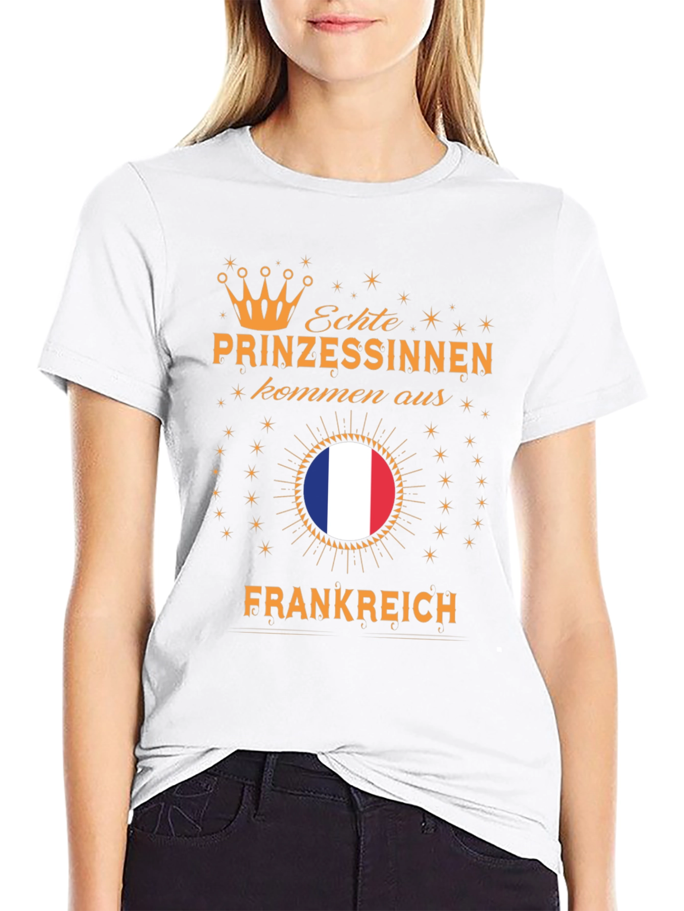 France Princess T-Shirt - Deutschland Design