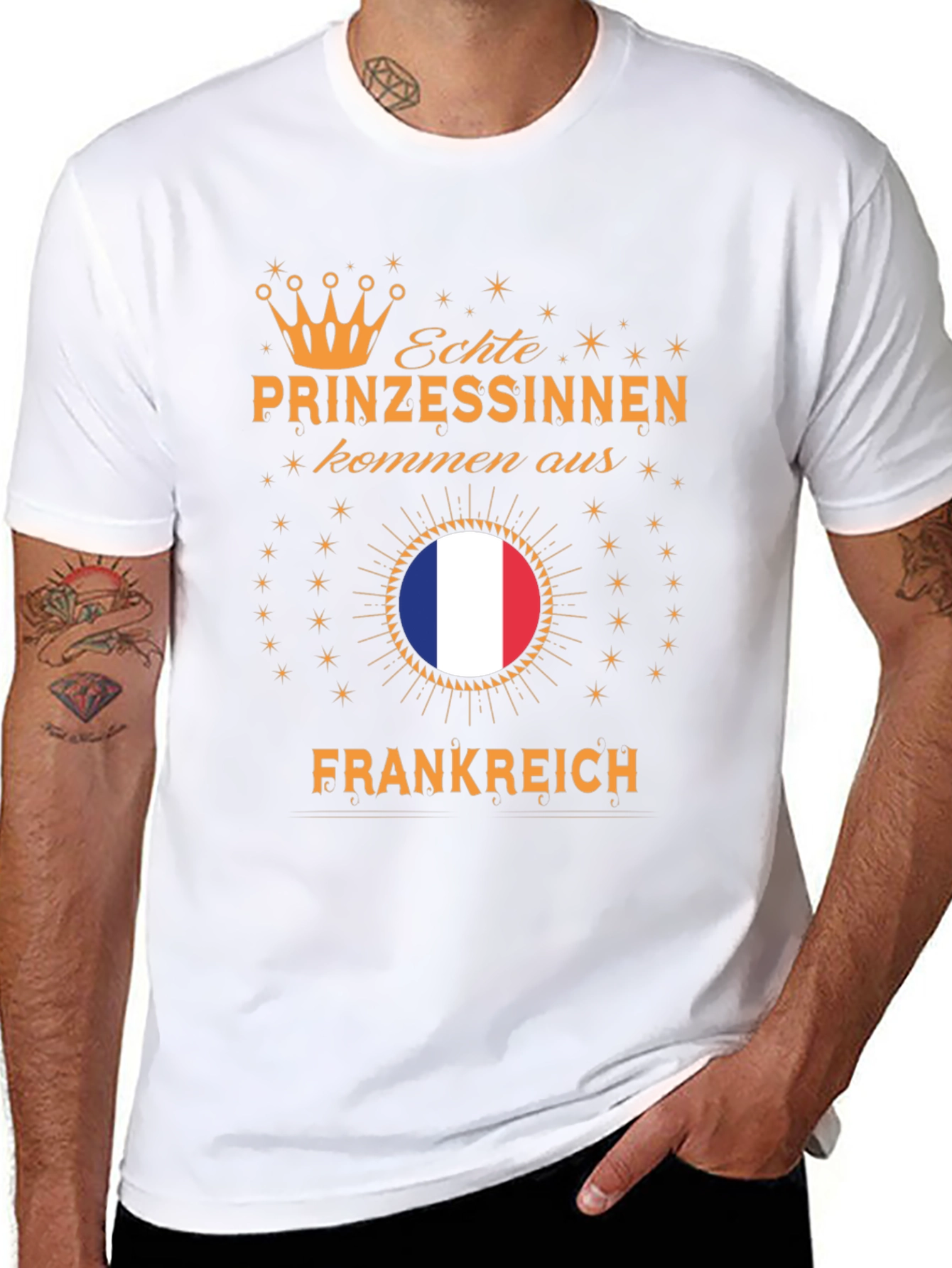 France Princess T-Shirt - Deutschland Design