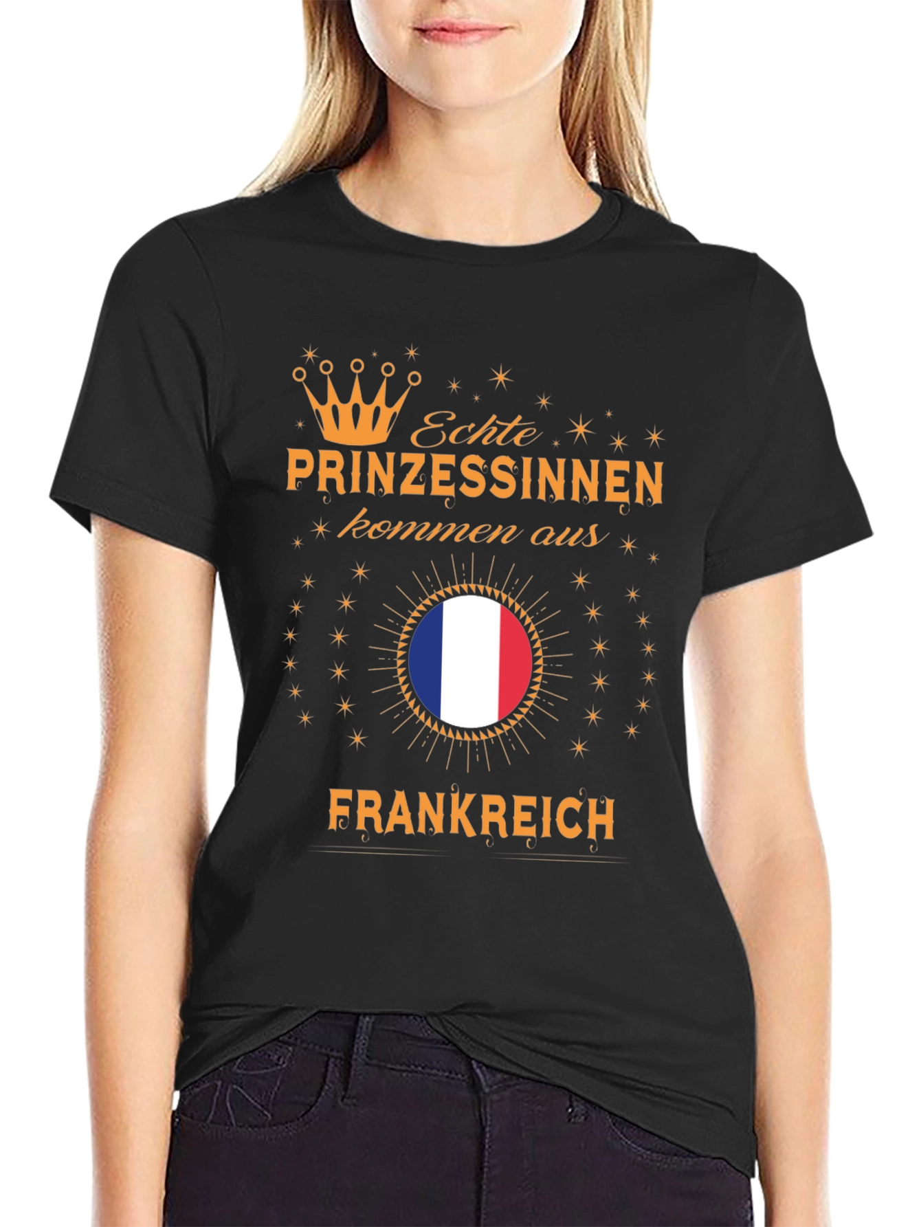 France Princess T-Shirt - Deutschland Design